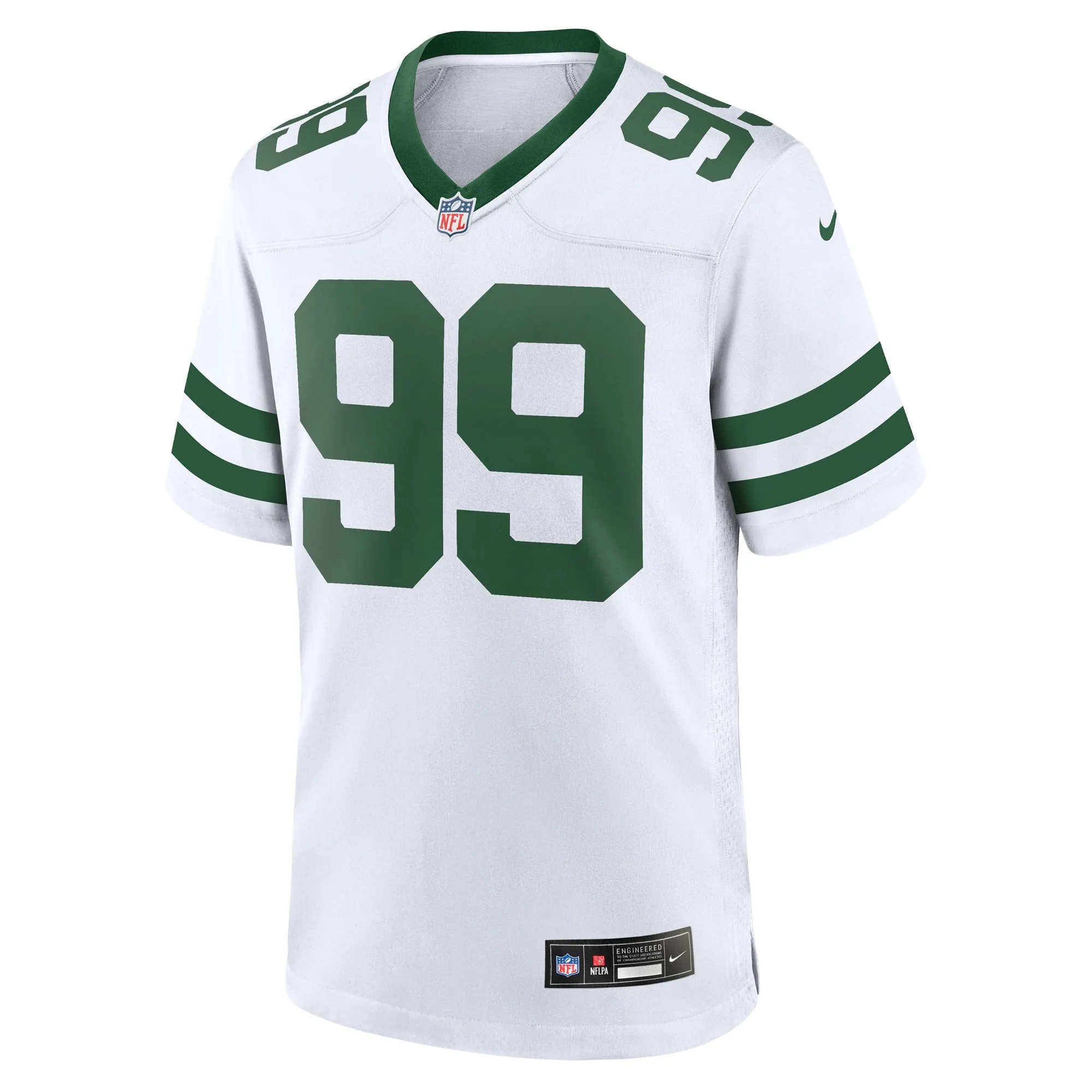 Mark Gastineau New York Jets  Legacy Retired Player Game Jersey - White