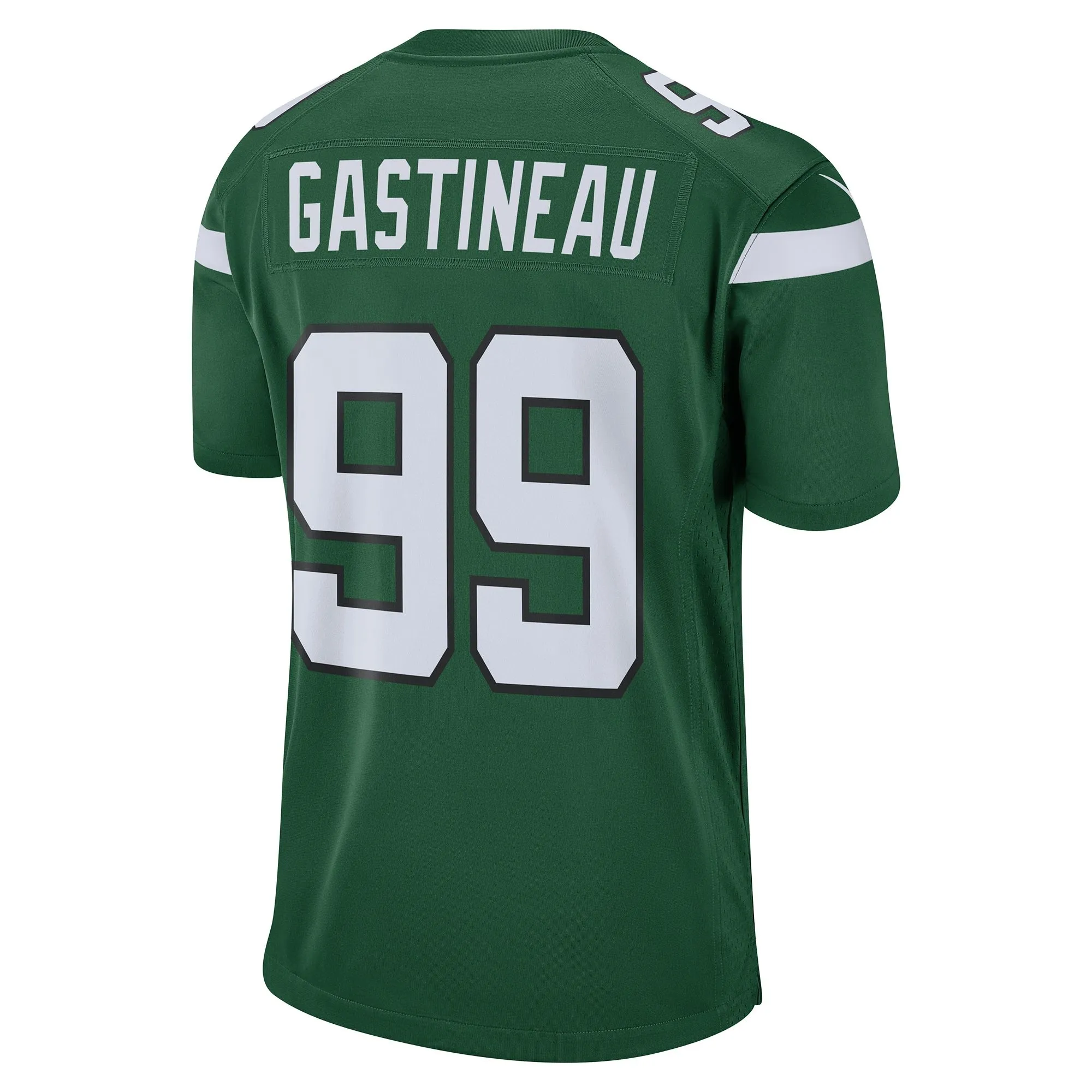 Mark Gastineau New York Jets  Retired Player Game Jersey - Gotham Green