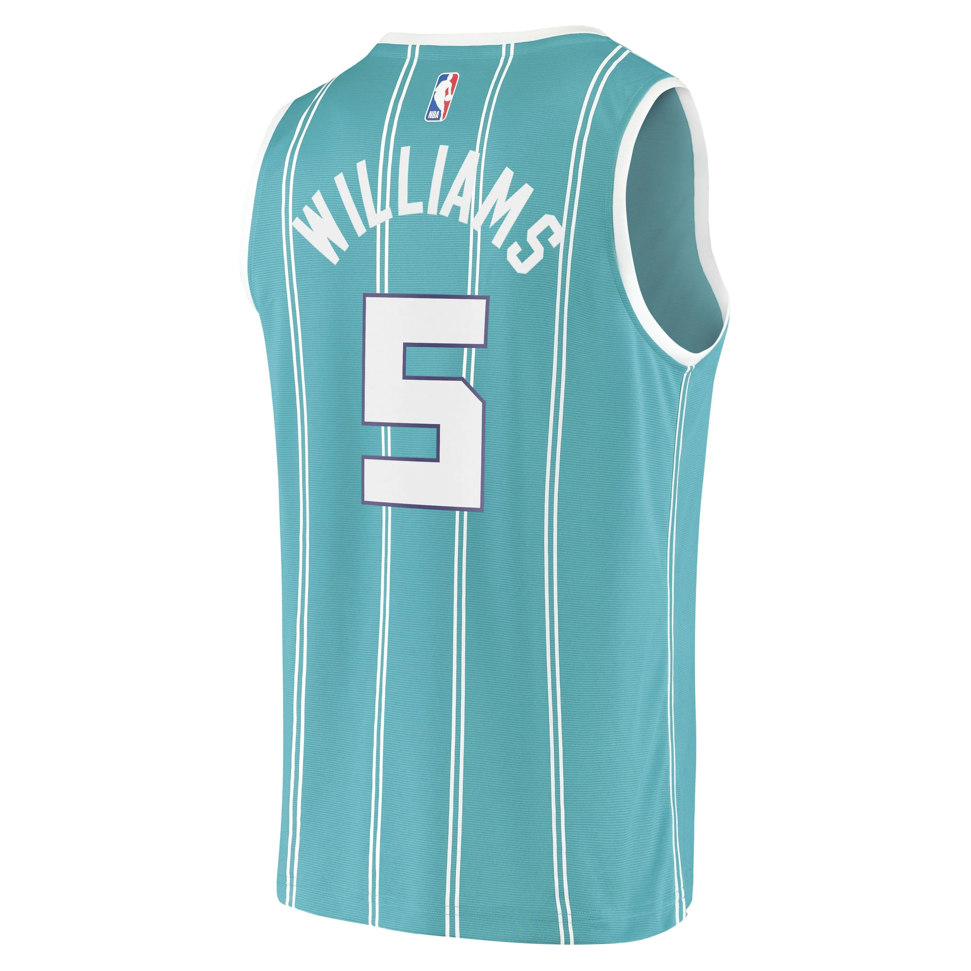 Mark Williams Charlotte Hornets Fanatics Branded Fast Break Replica Player Jersey - Icon Edition - Teal