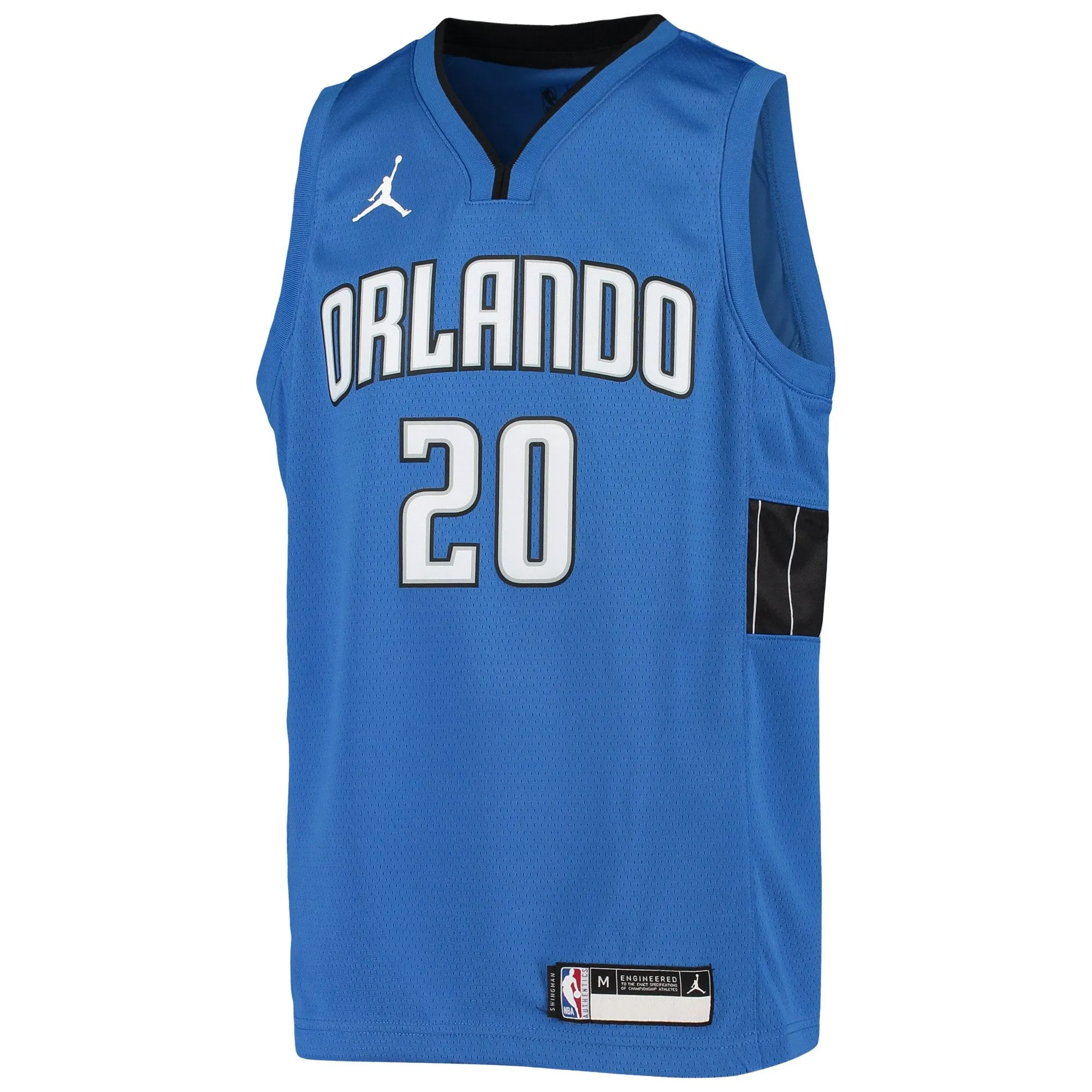 Markelle Fultz Orlando Magic Jordan Brand Youth 2020/21 Swingman Jersey - Statement Edition - Blue