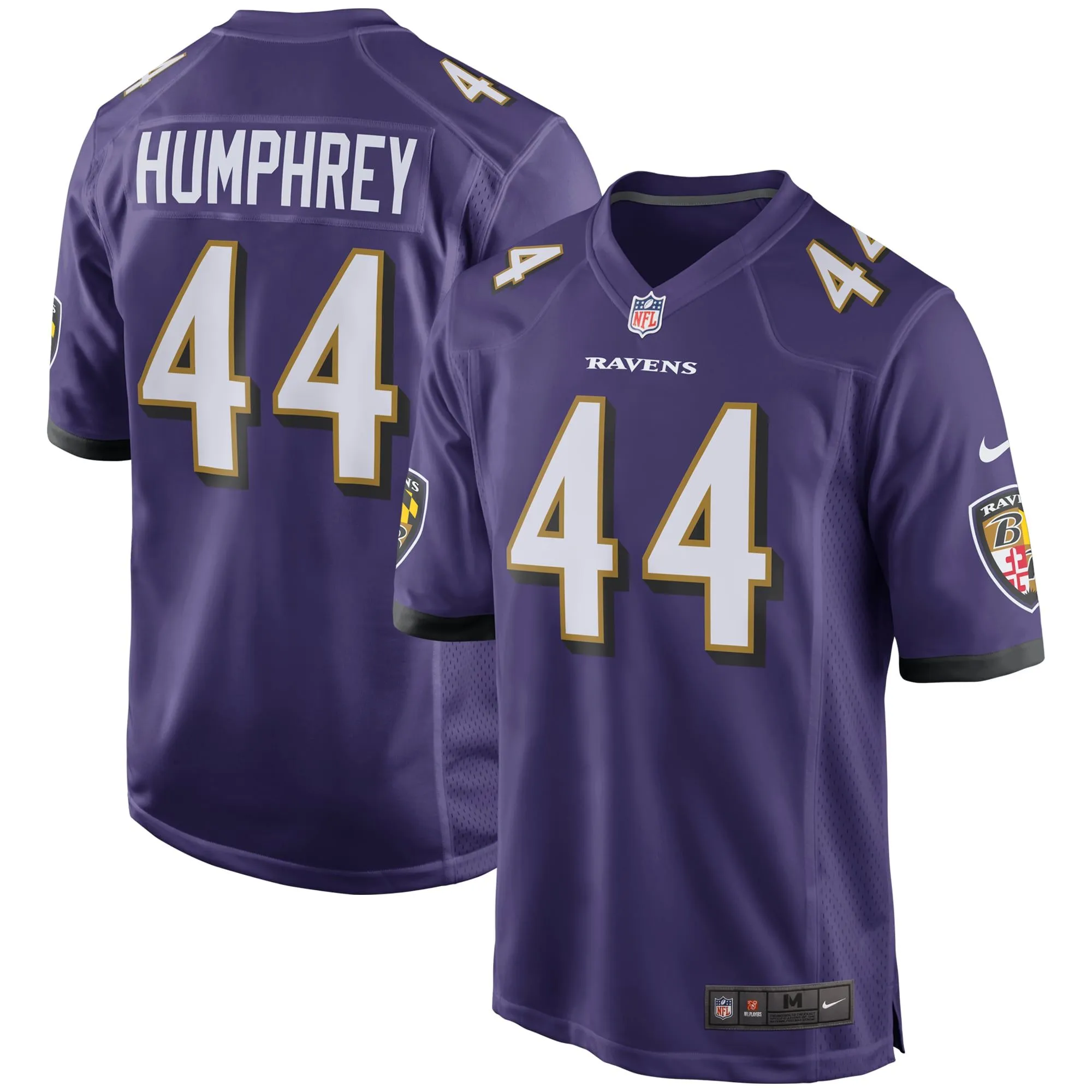 Marlon Humphrey Baltimore Ravens  Player Game Jersey - Purple