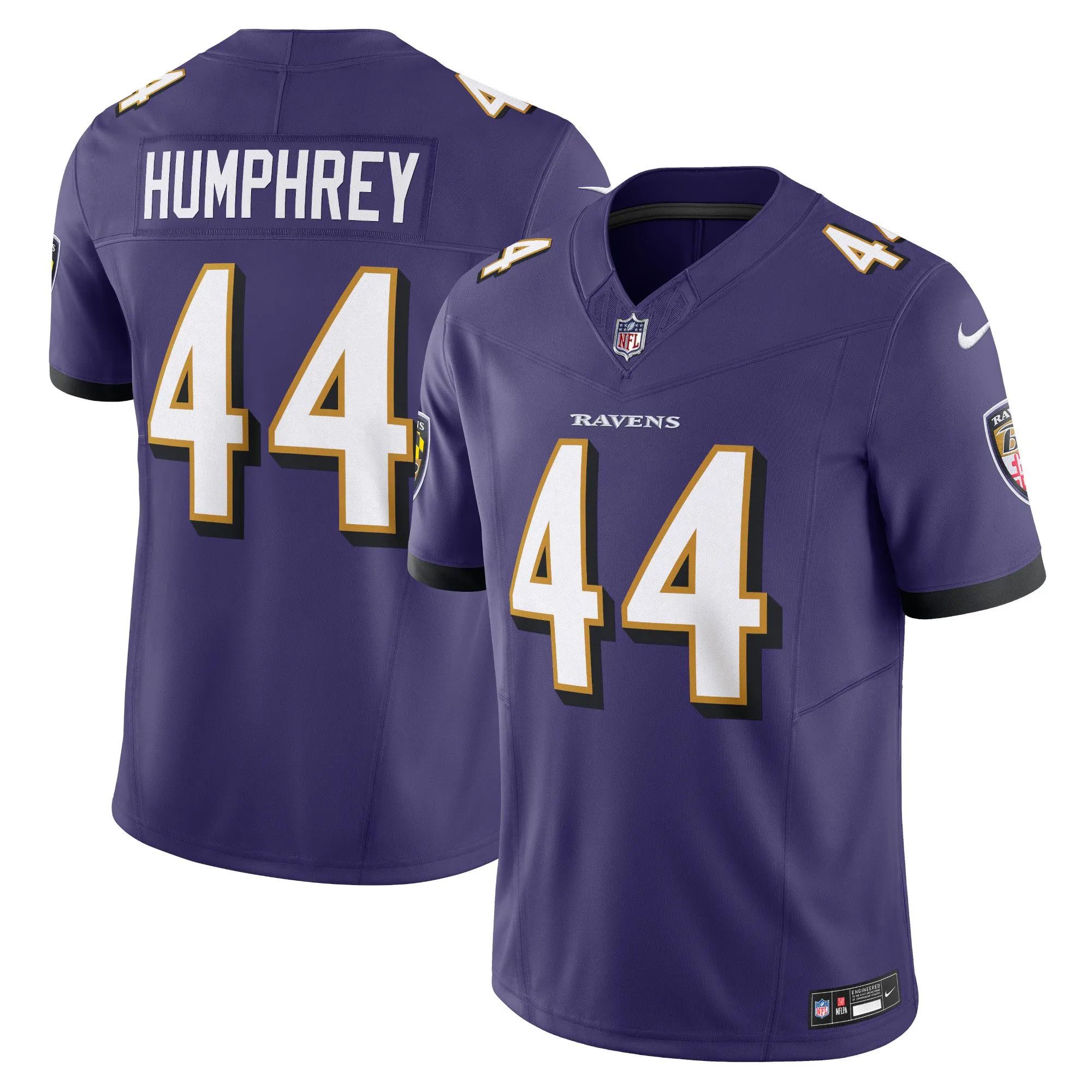 Marlon Humphrey Baltimore Ravens  Vapor F.U.S.E. Limited Jersey - Purple