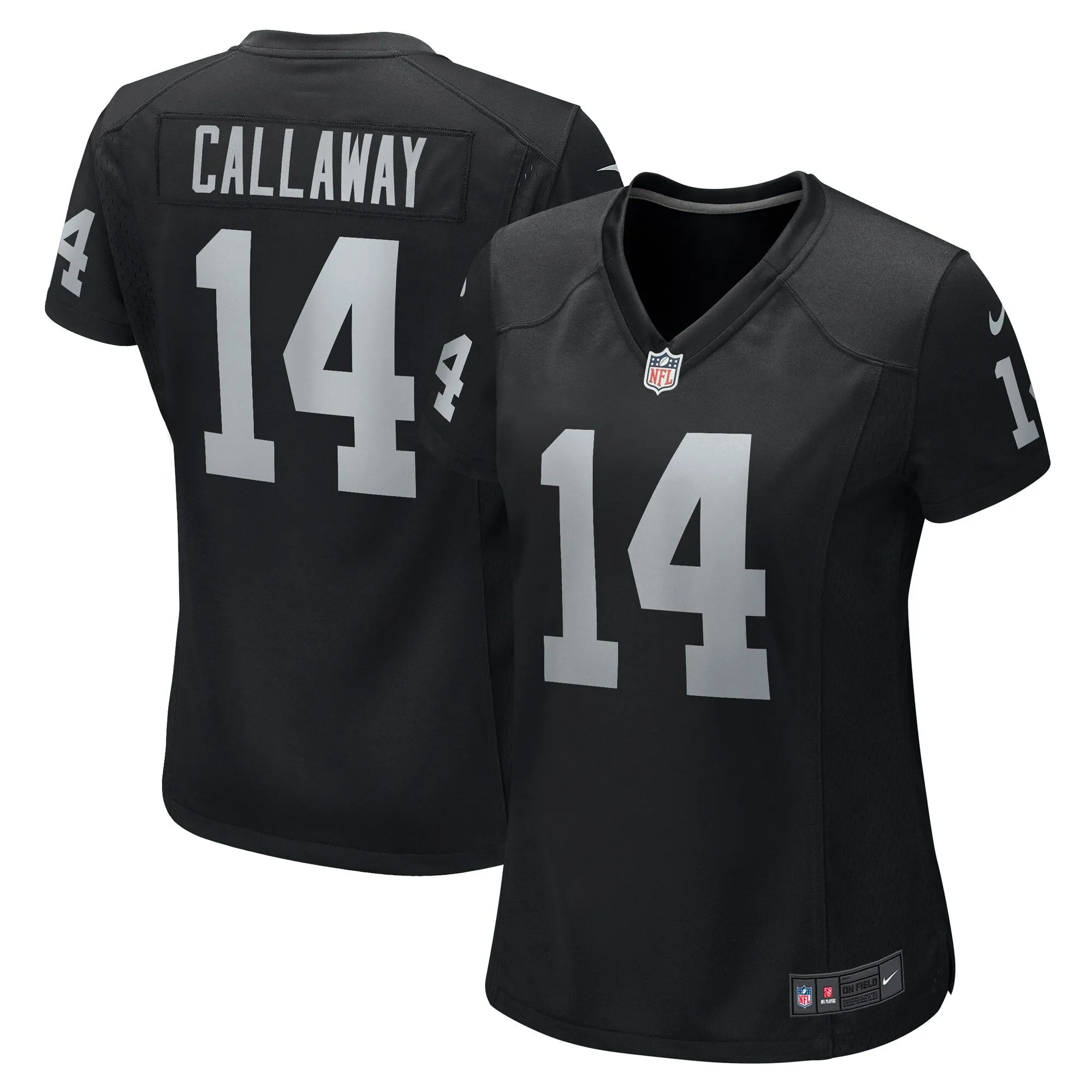 Marquez Callaway Las Vegas Raiders  Women's Team Game Jersey -  Black