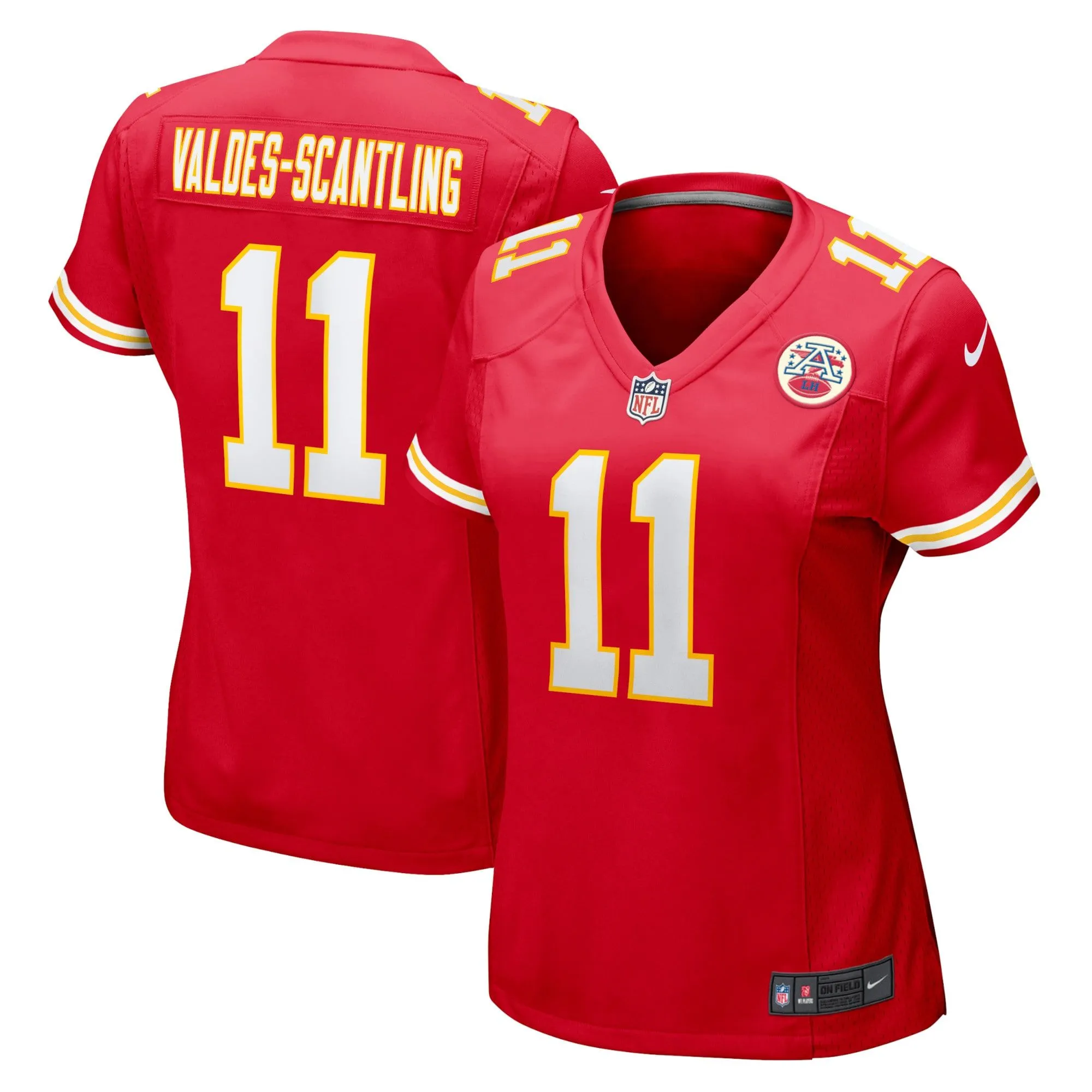 Marquez Valdes-Scantling Kansas City Chiefs  Women's Game Jersey - Red