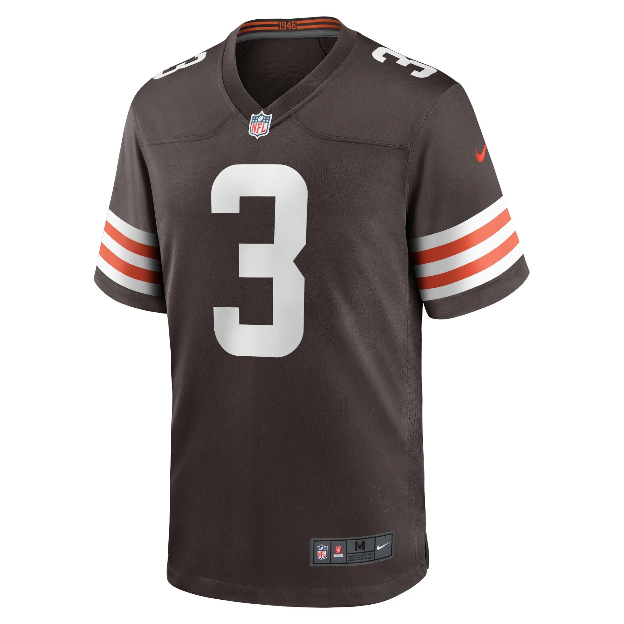 Marquise Goodwin Cleveland Browns  Game Jersey - Brown