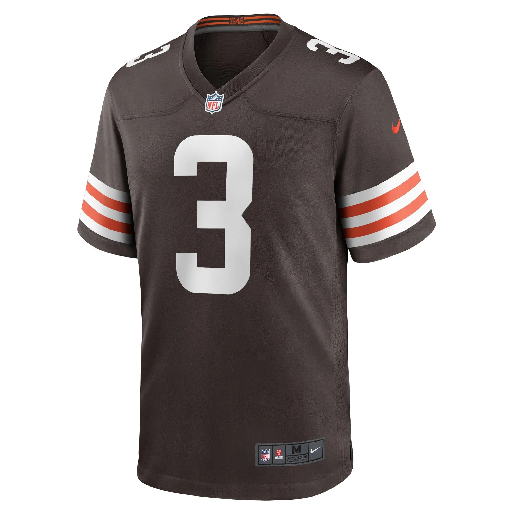 Marquise Goodwin Cleveland Browns  Team Game Jersey -  Brown