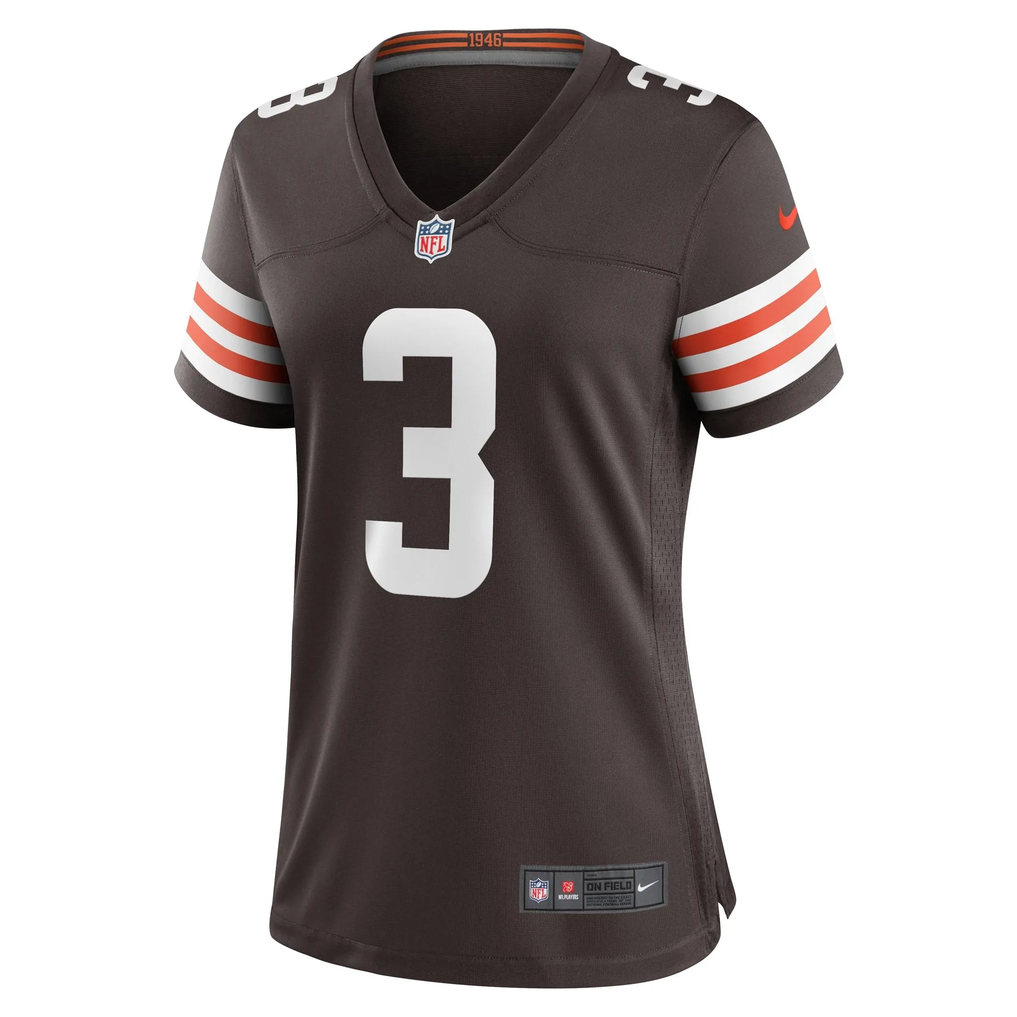 Marquise Goodwin Cleveland Browns  Women's Game Jersey - Brown