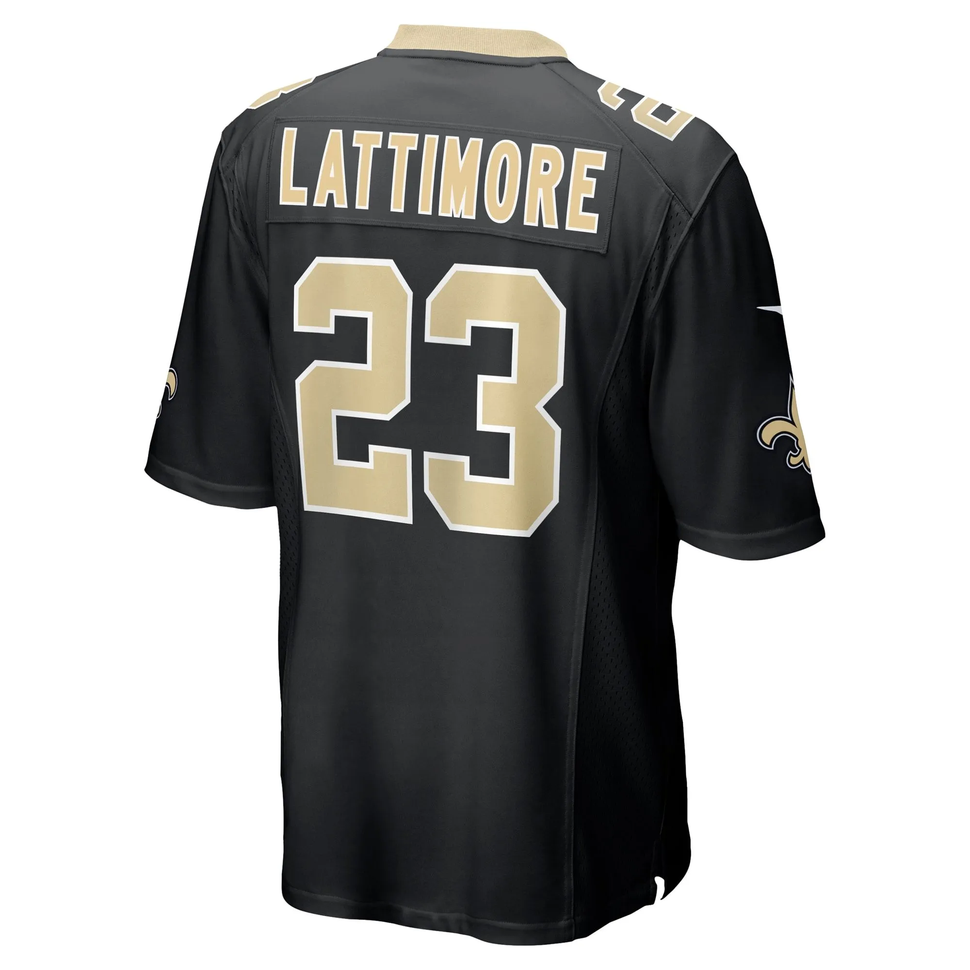 Marshon Lattimore New Orleans Saints  Team Game Jersey -  Black