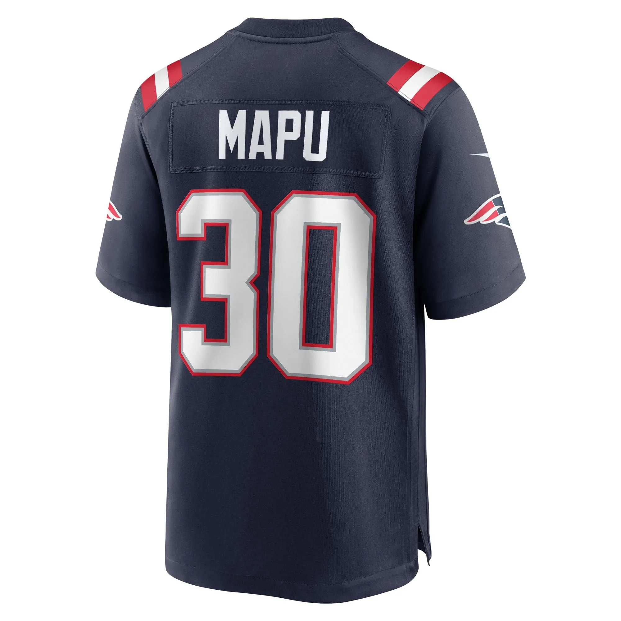 Marte Mapu New England Patriots  Team Game Jersey -  Navy