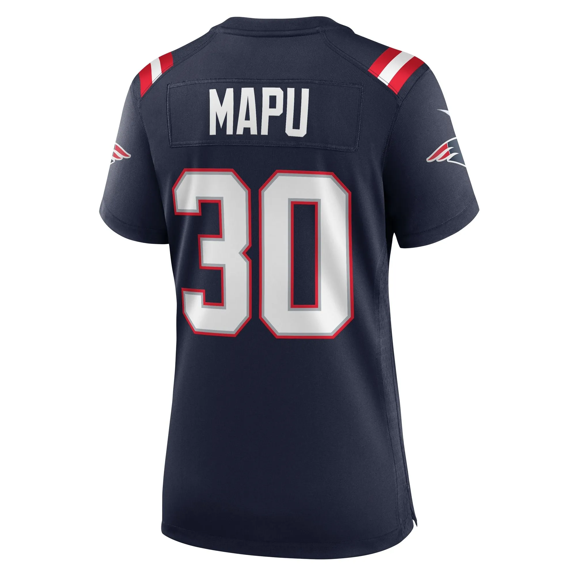 Marte Mapu New England Patriots  Women's Team Game Jersey -  Navy