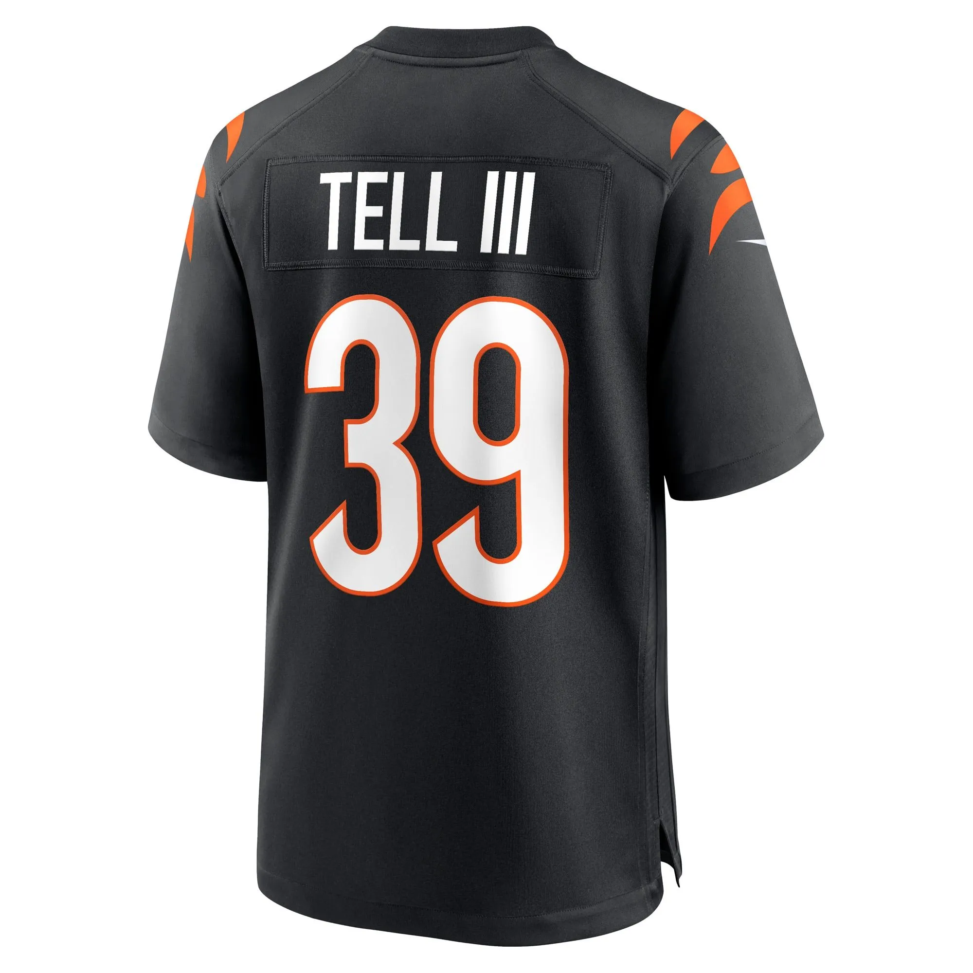 Marvell Tell III Cincinnati Bengals  Game Player Jersey - Black