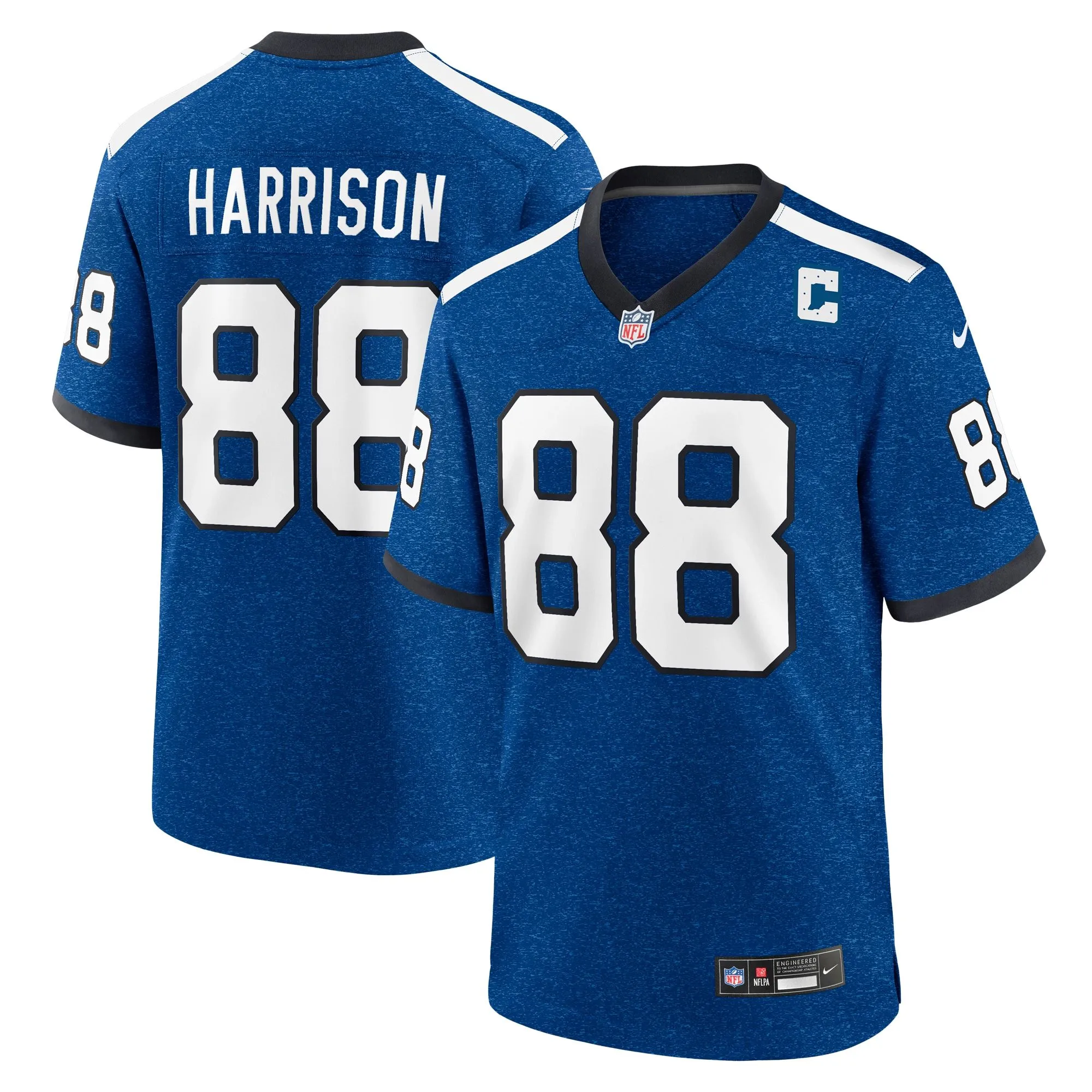 Marvin Harrison Indianapolis Colts  Indiana Nights Alternate Game Jersey - Royal