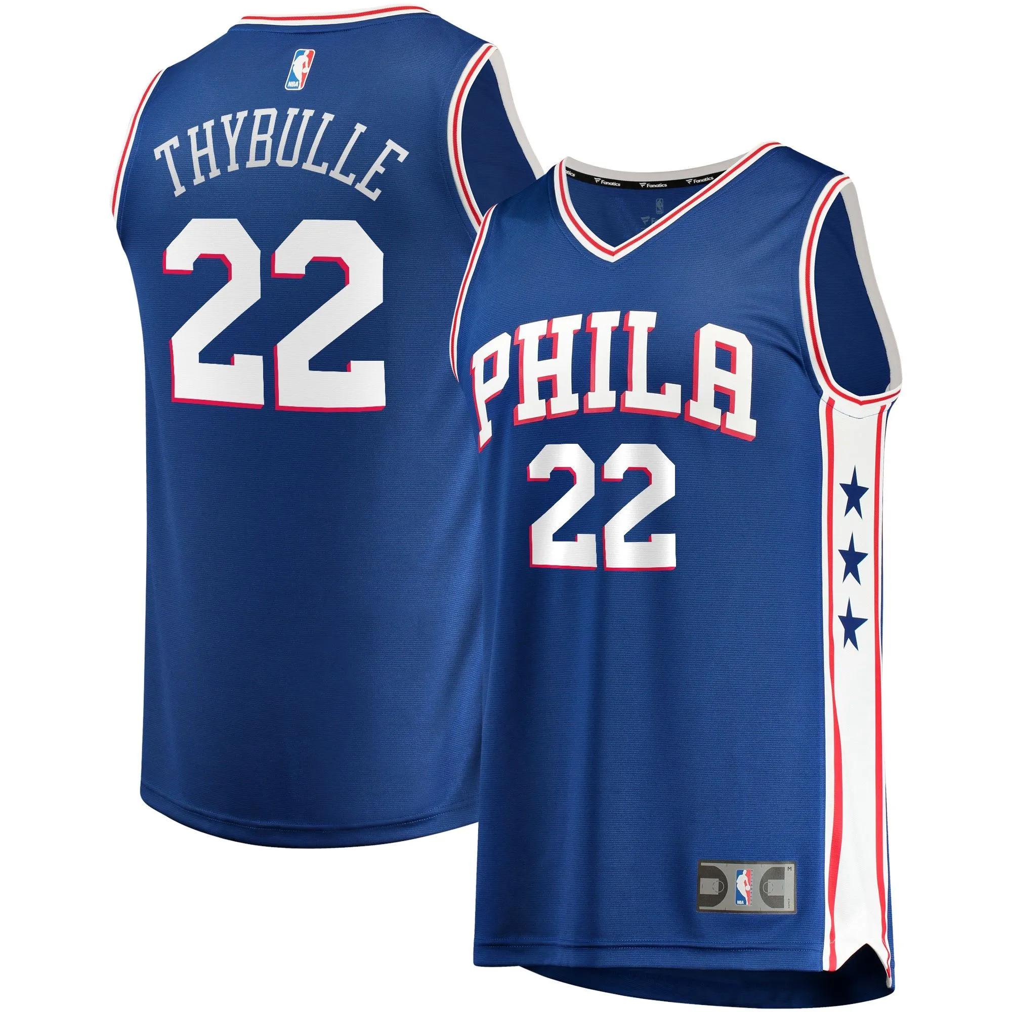 Matisse Thybulle Philadelphia 76ers Fanatics Branded Fast Break Player Jersey - Royal