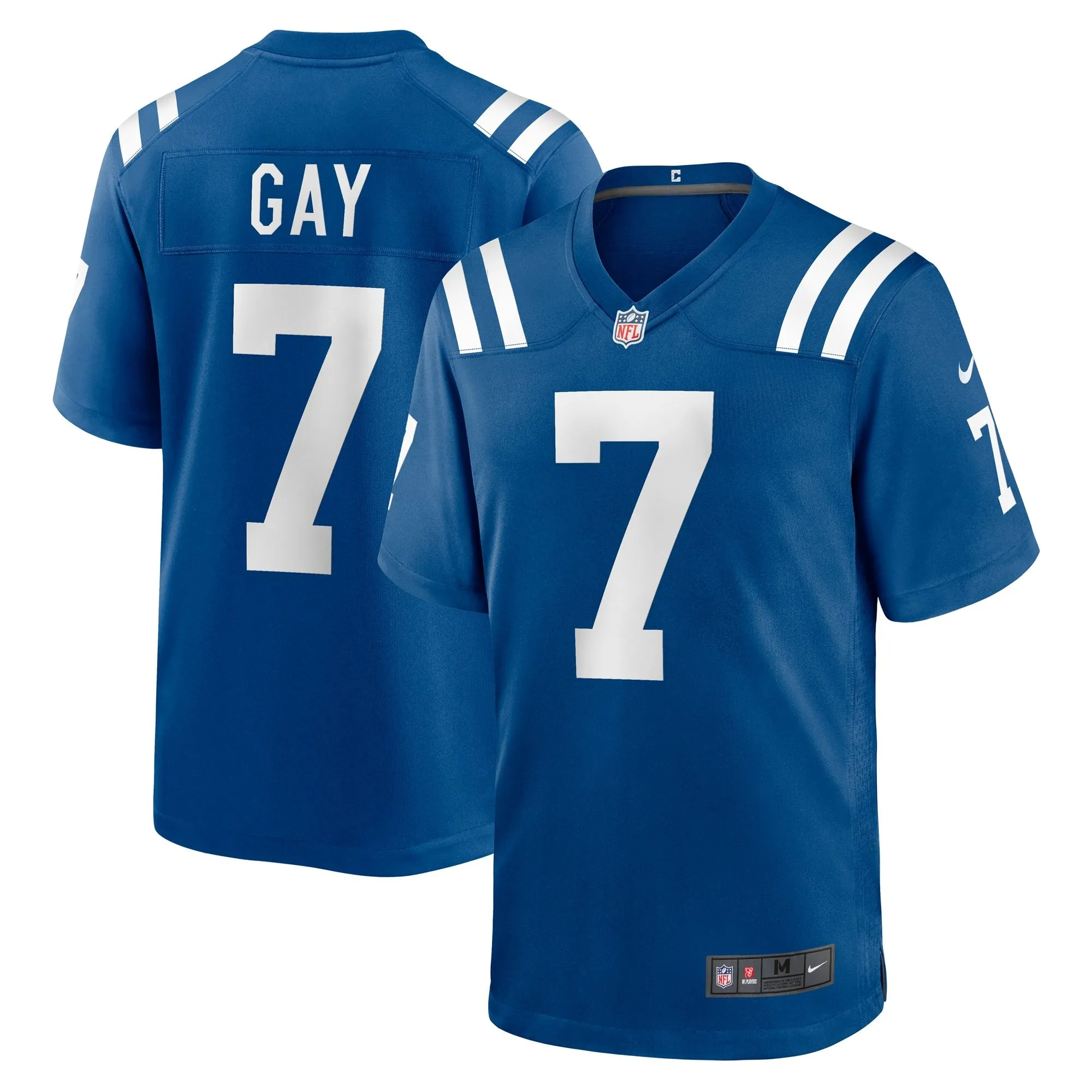 Matt Gay Indianapolis Colts  Team Game Jersey - Royal