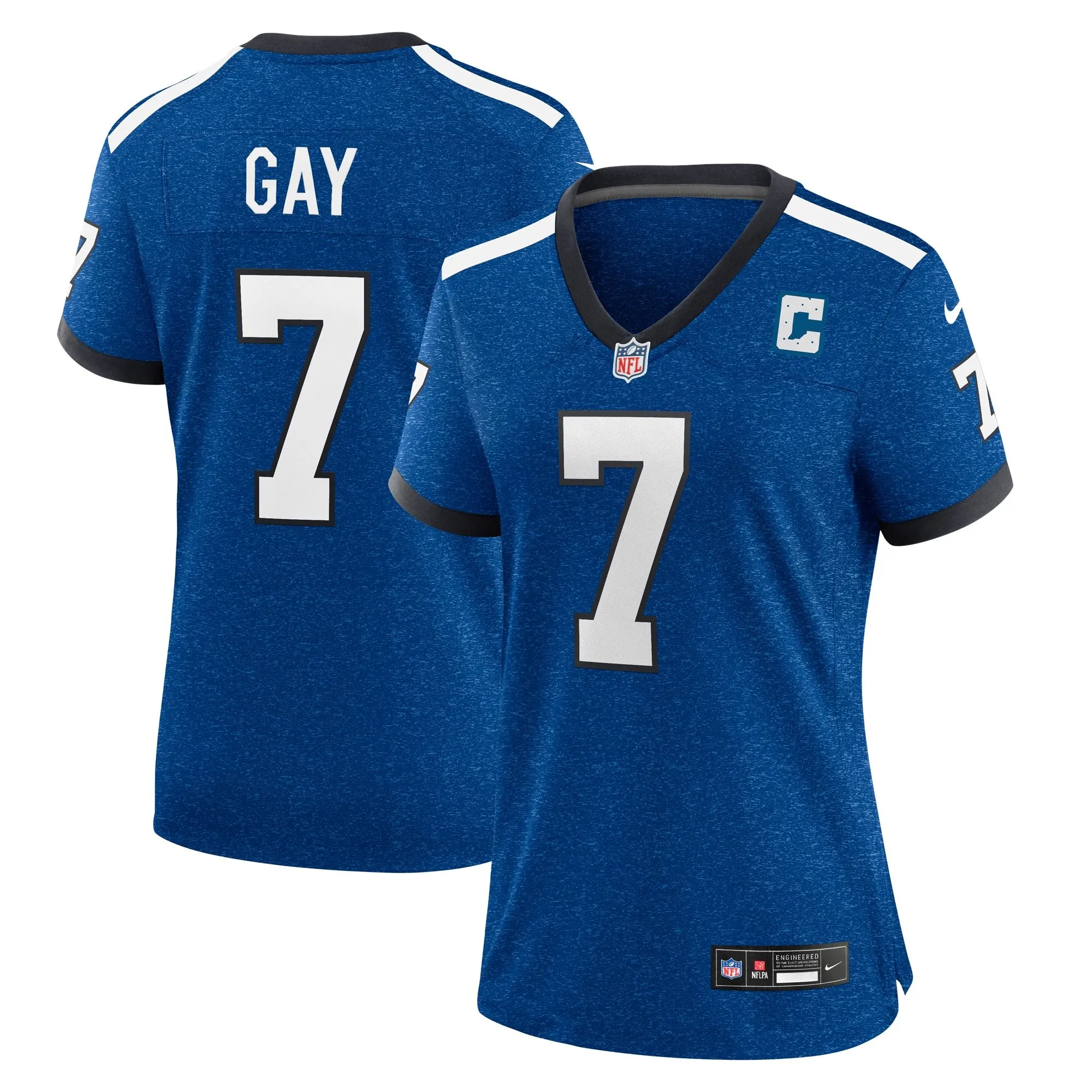 Matt Gay Indianapolis Colts  Women's Indiana Nights Alternate Game Jersey - Royal