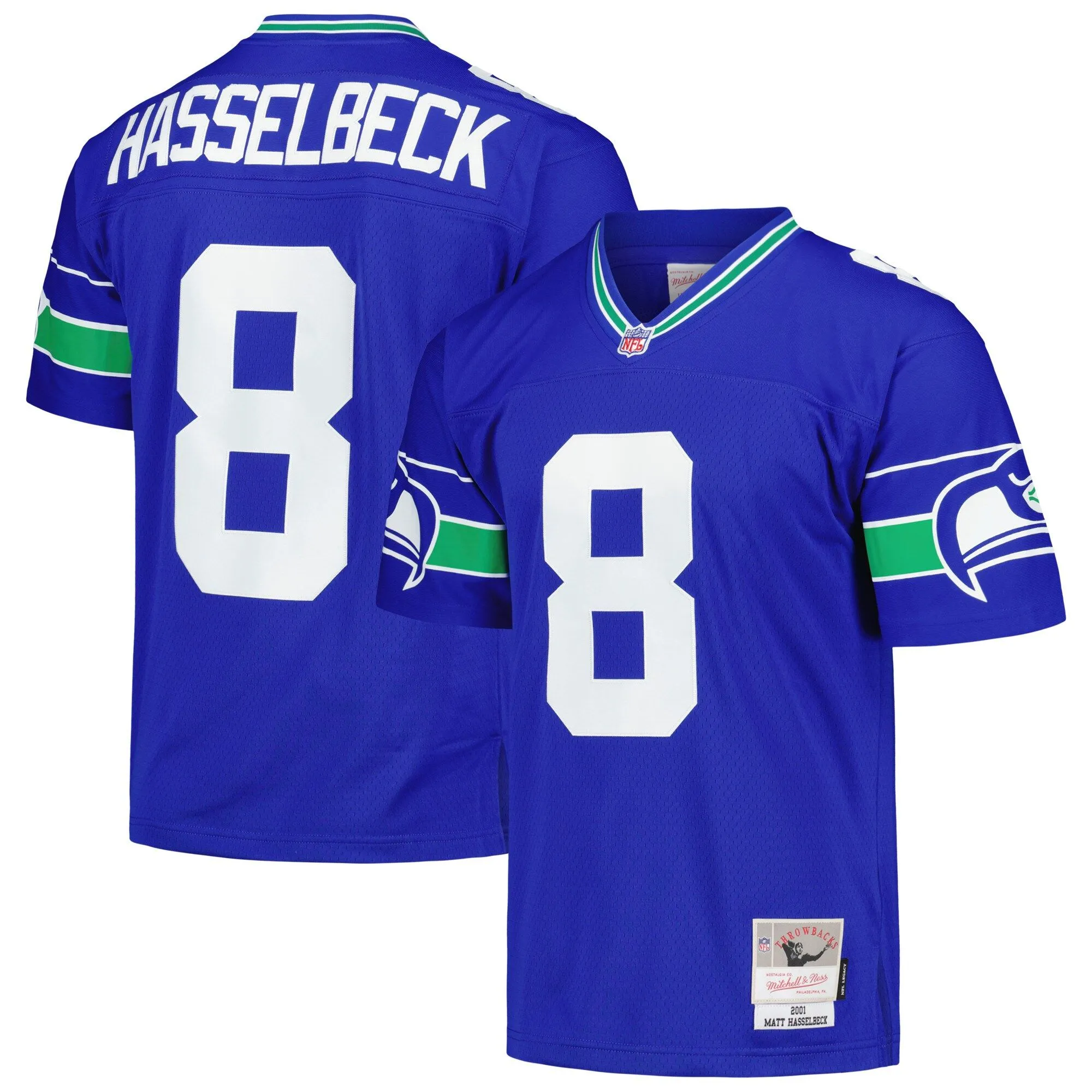 Matt Hasselbeck Seattle Seahawks Mitchell & Ness Legacy Replica Jersey - Royal