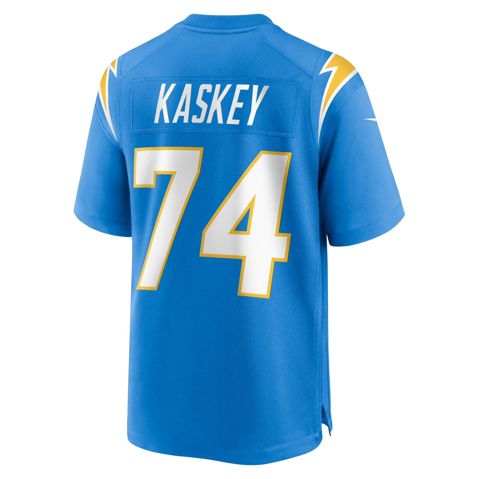 Matt Kaskey Los Angeles Chargers  Team Game Jersey - Powder Blue