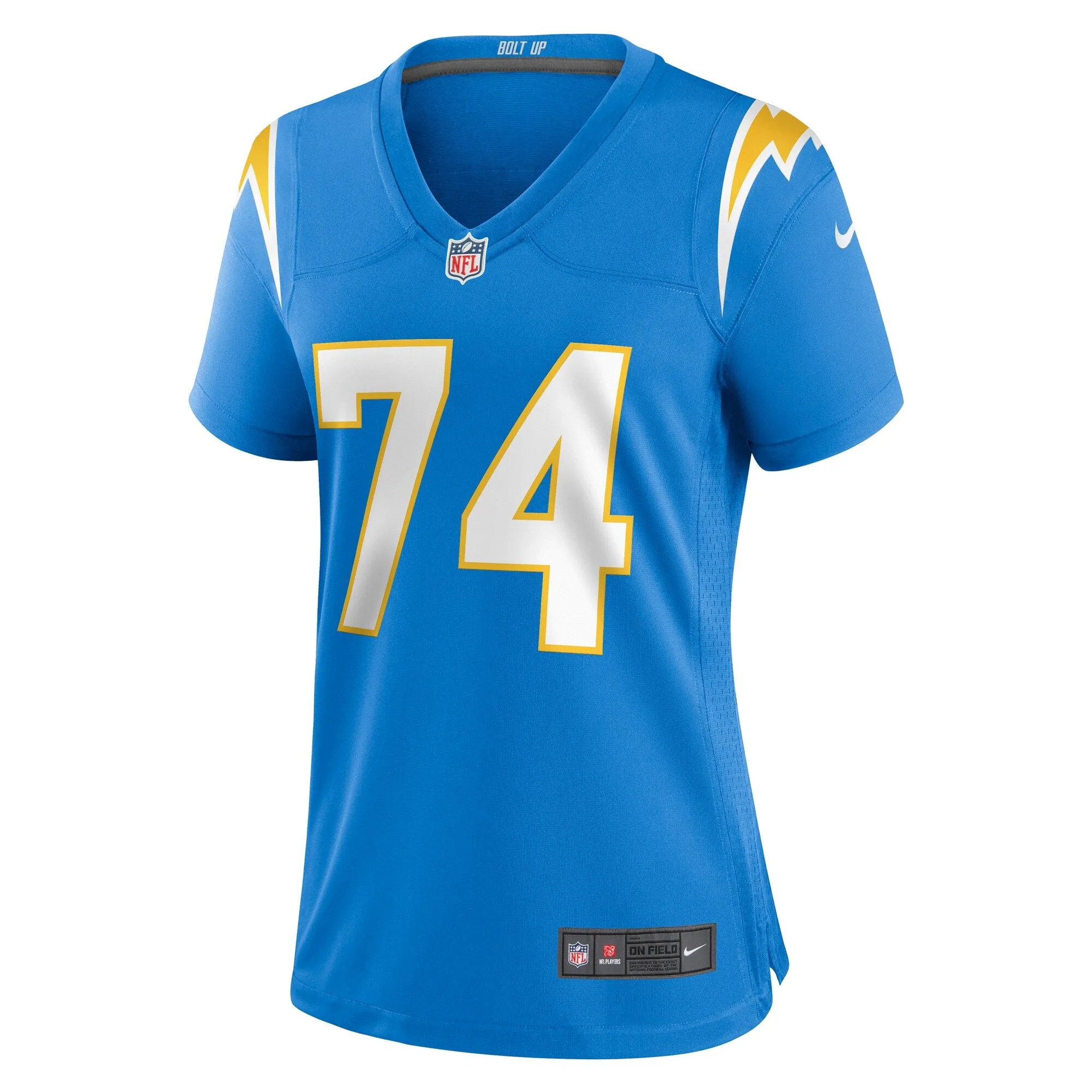 Matt Kaskey Los Angeles Chargers  Women's Team Game Jersey - Powder Blue