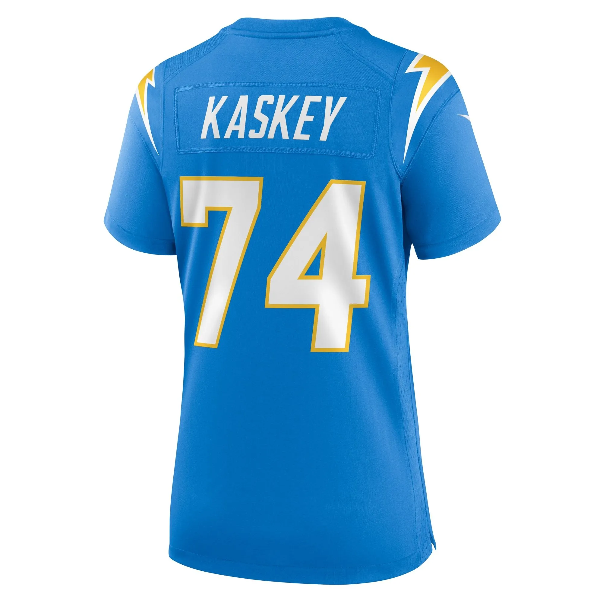 Matt Kaskey Los Angeles Chargers  Women's Team Game Jersey - Powder Blue