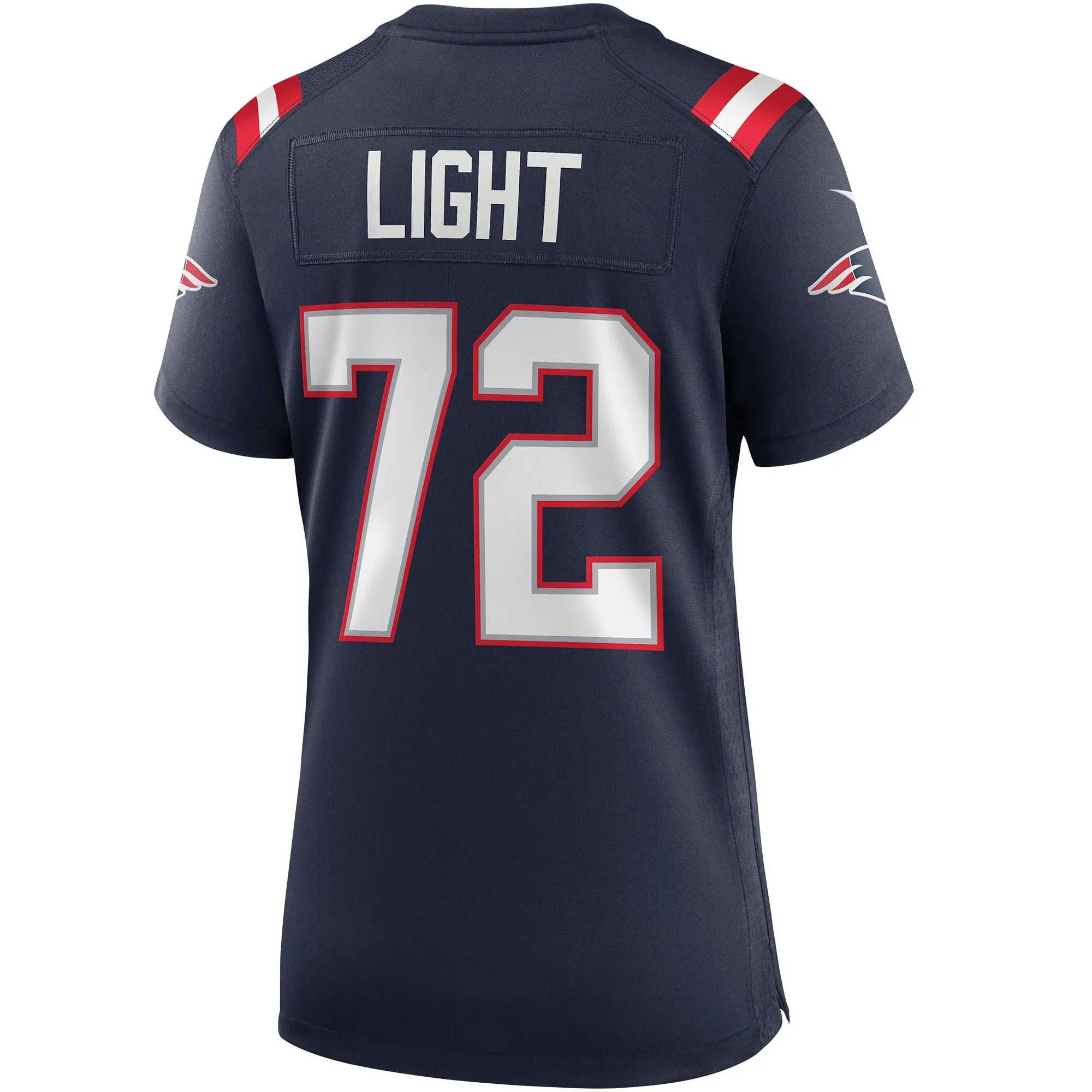 Matt Light New England Patriots  Women's Game Retired Player Jersey - Navy