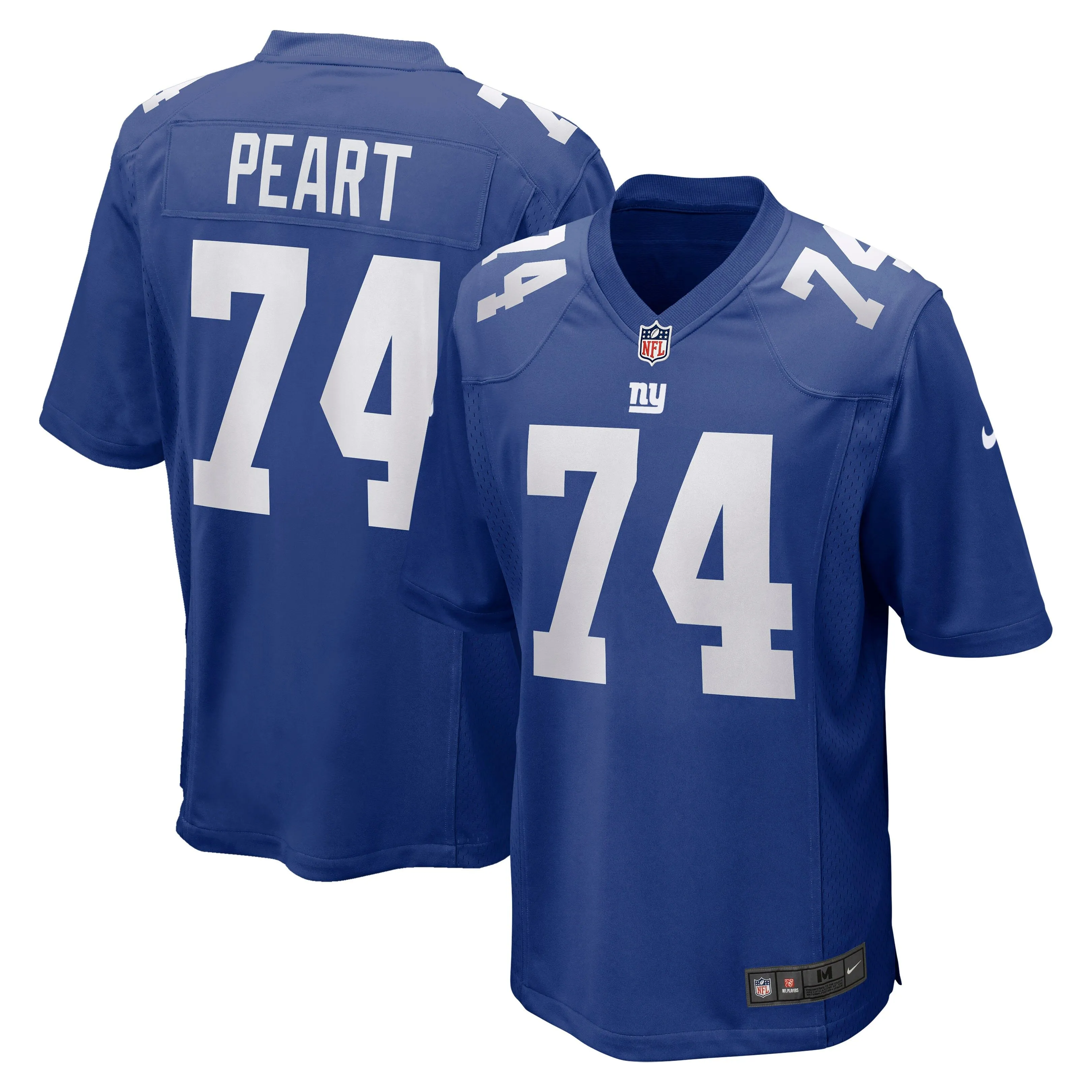 Matt Peart New York Giants  Game Jersey - Royal