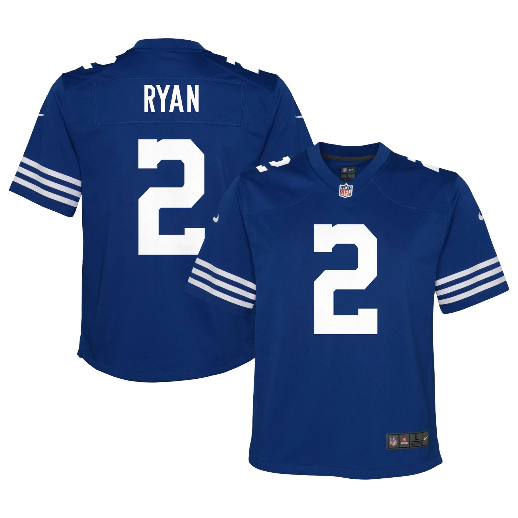 Matt Ryan Indianapolis Colts  Youth Alternate Game Jersey - Royal