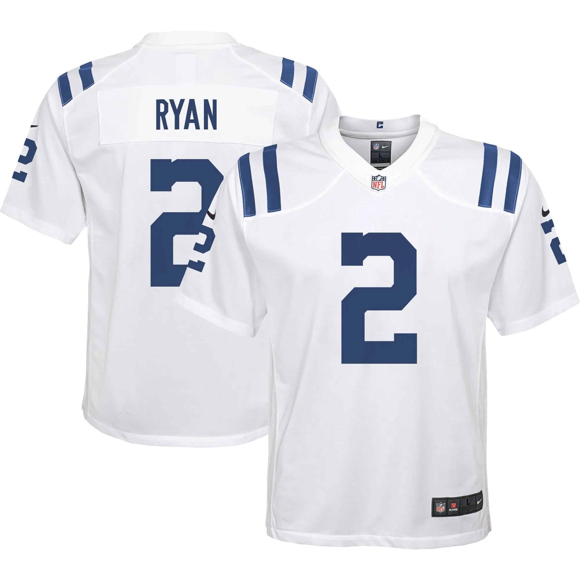 Matt Ryan Indianapolis Colts  Youth Away Game Jersey - White