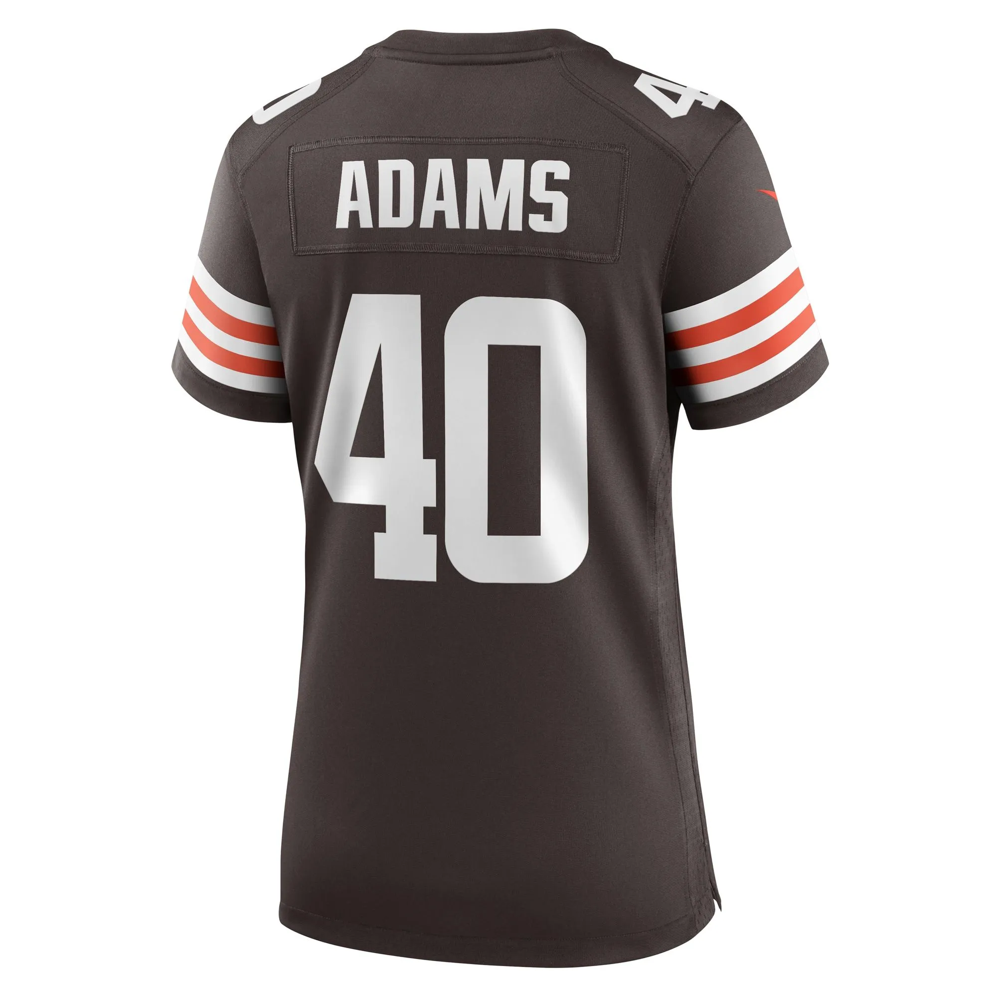 Matthew Adams Cleveland Browns  Women's Team Game Jersey -  Brown