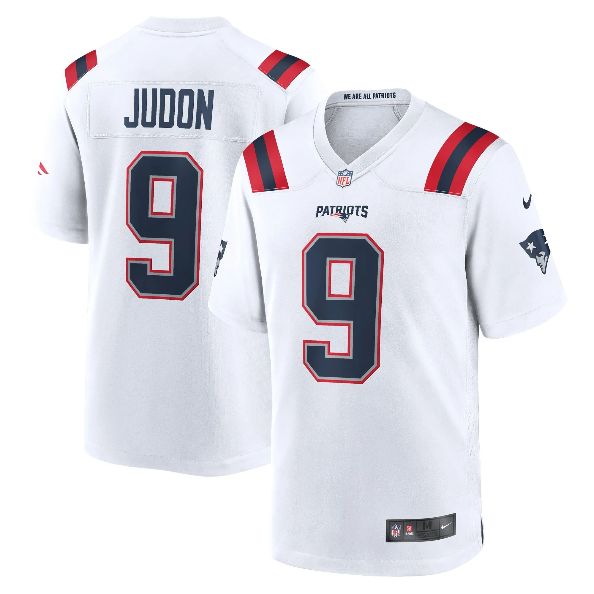 Matthew Judon New England Patriots   Game Jersey - White