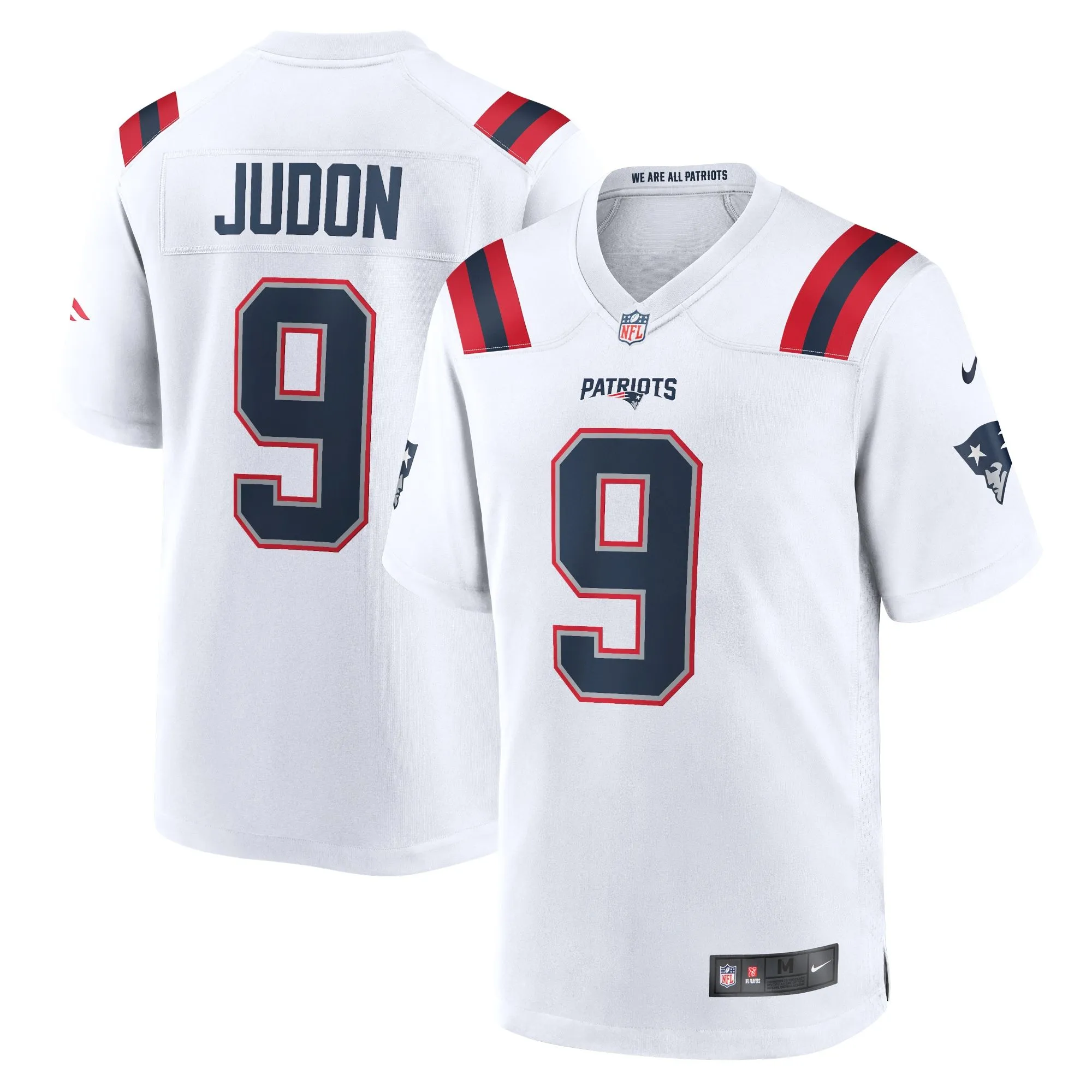 Matthew Judon New England Patriots  Game Jersey - White