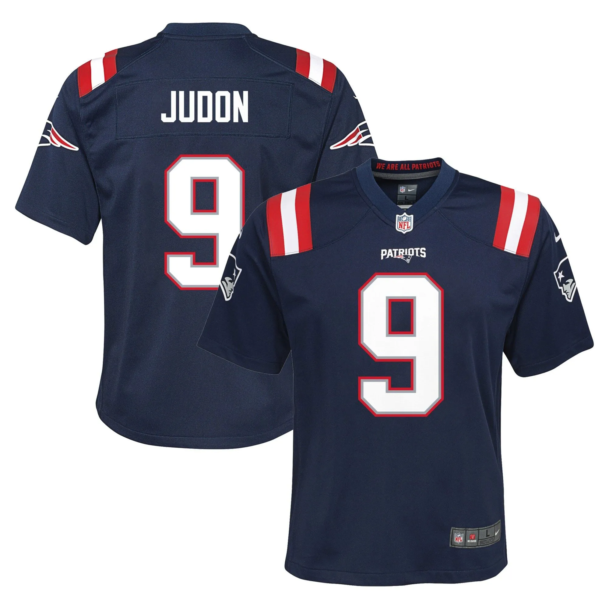 Matthew Judon New England Patriots  Youth Game Jersey - Navy