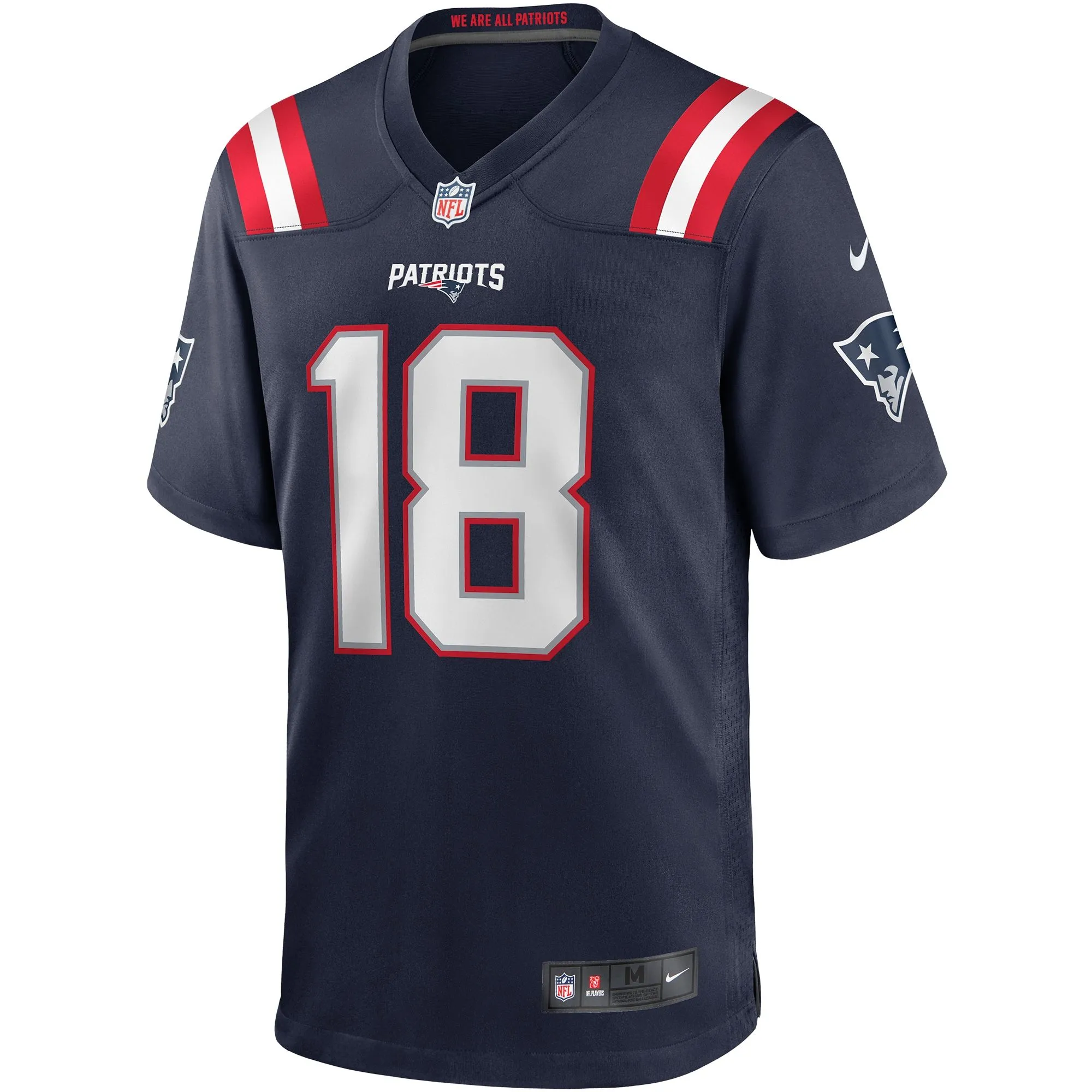 Matthew Slater New England Patriots  Game Player Jersey - Navy