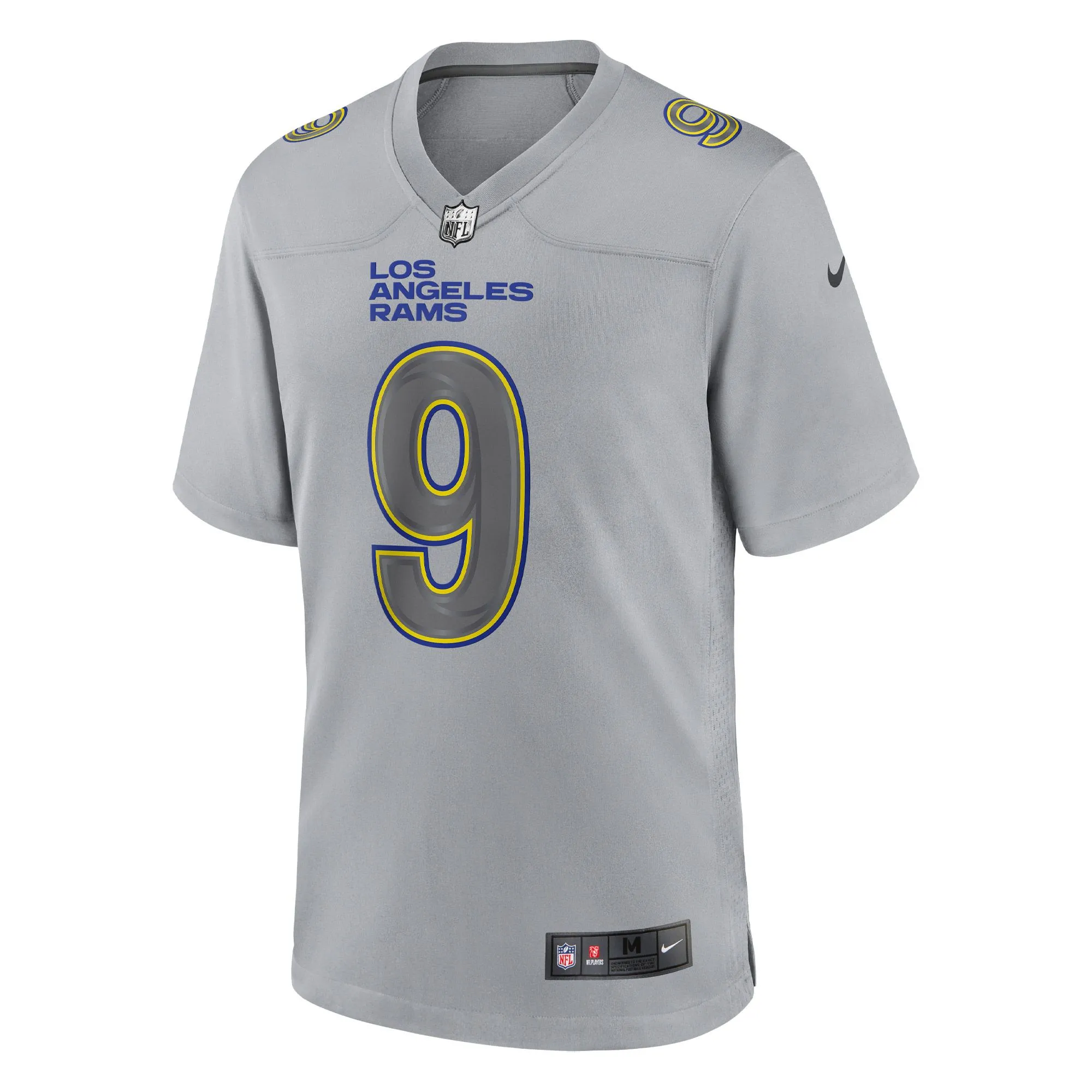 Matthew Stafford Los Angeles Rams  Atmosphere Fashion Game Jersey - Gray