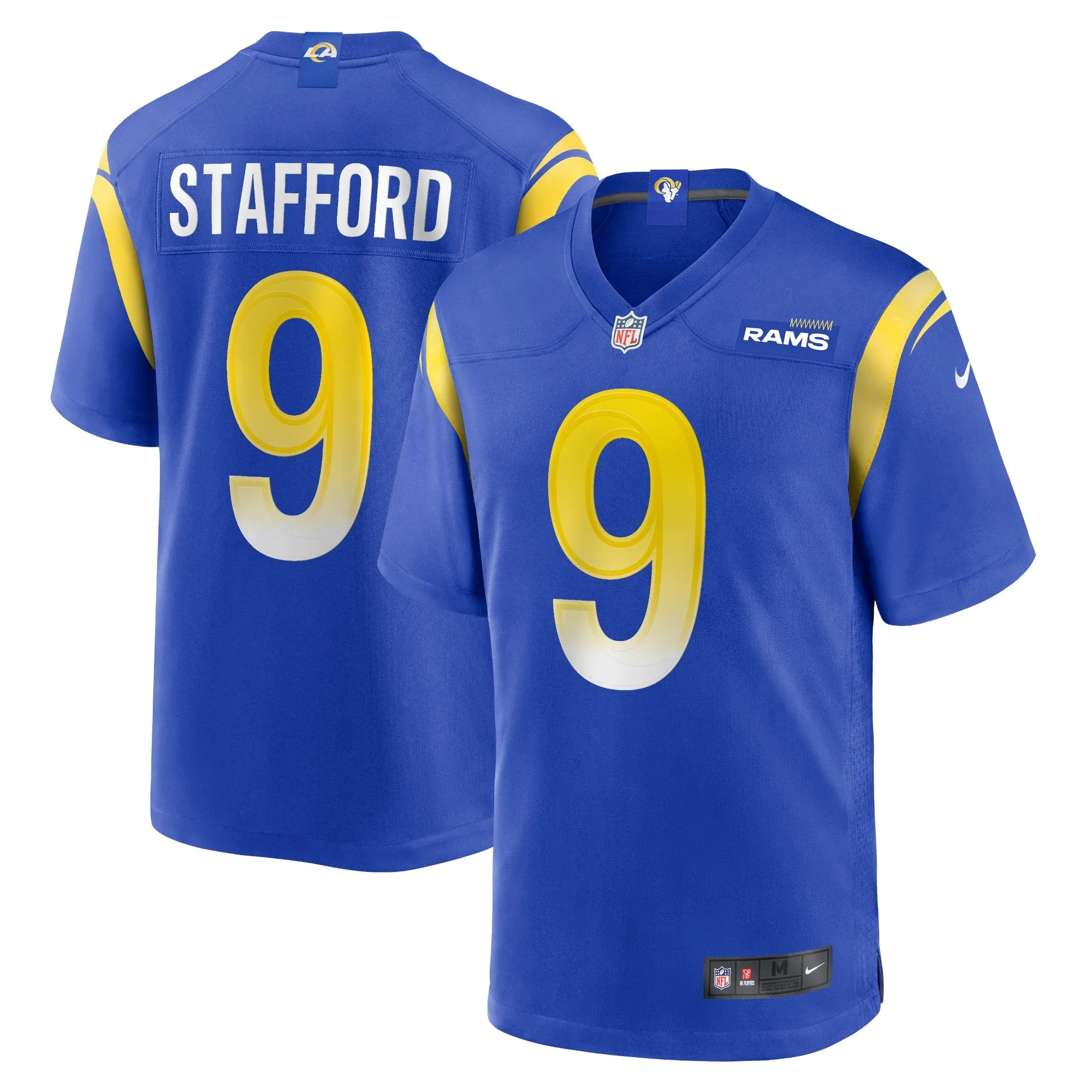 Matthew Stafford Los Angeles Rams  Player Game Jersey - Royal