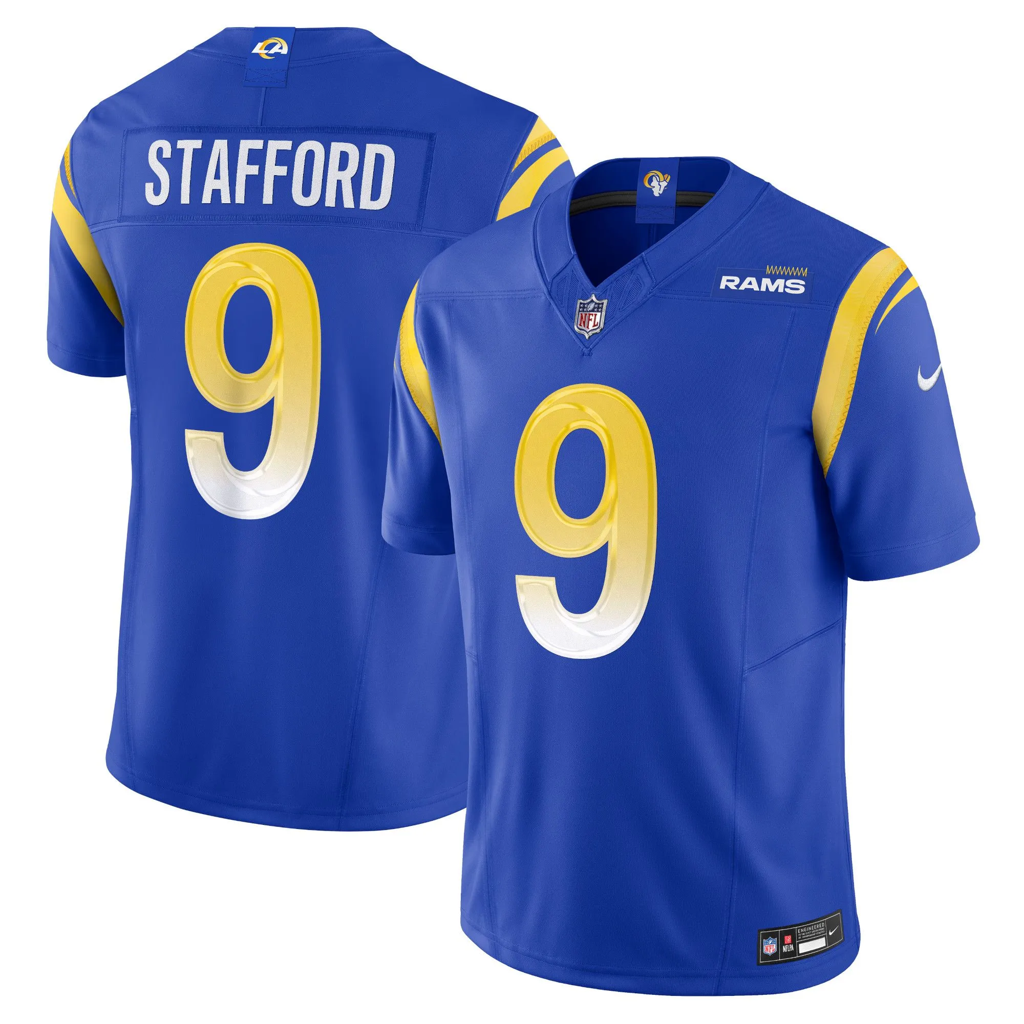 Matthew Stafford Los Angeles Rams  Vapor F.U.S.E. Limited Jersey - Royal