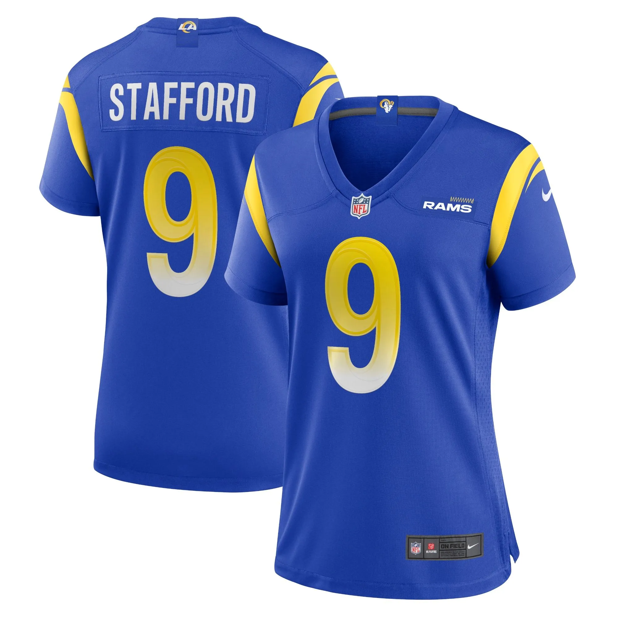 Matthew Stafford Los Angeles Rams  Women's Player Jersey - Royal