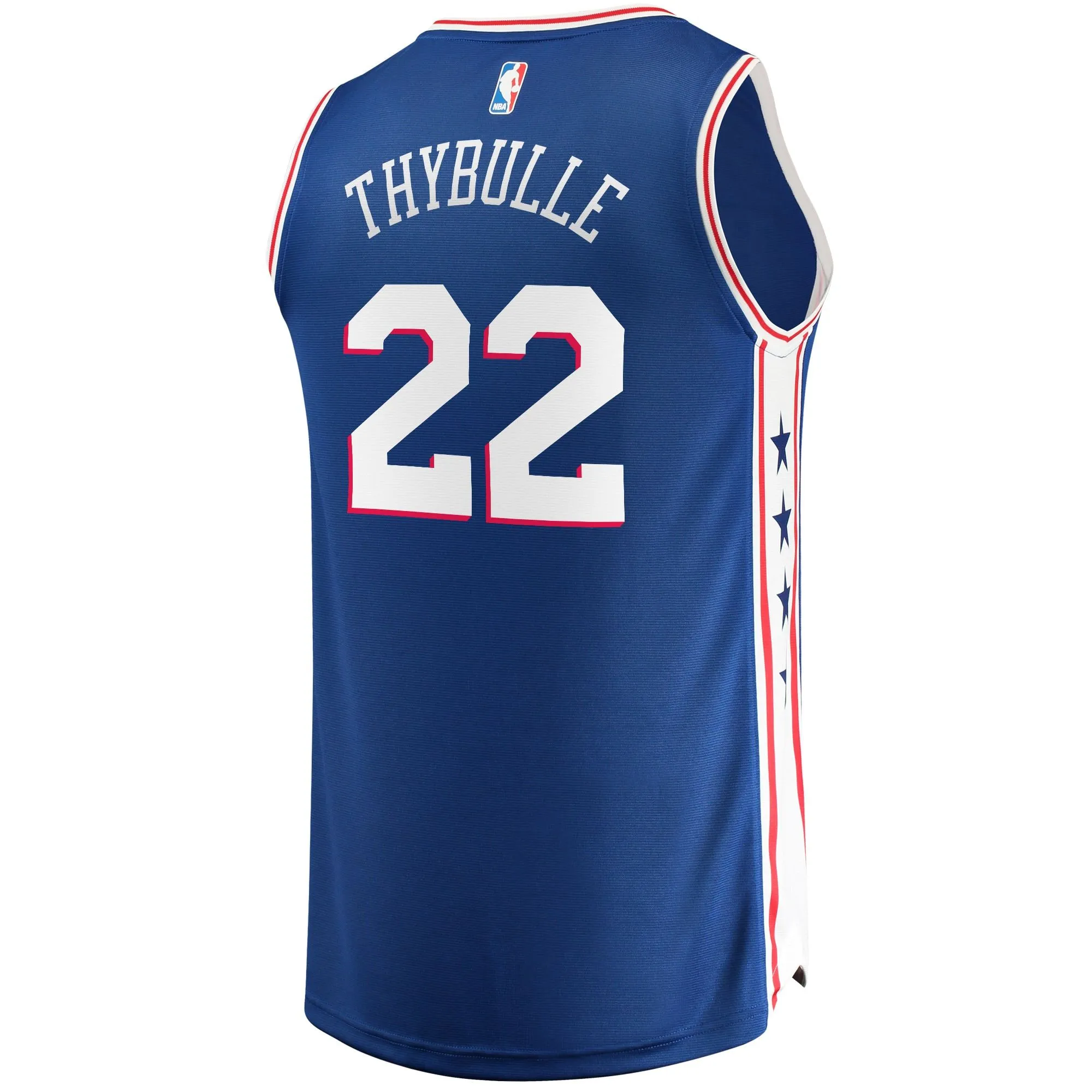 Mattise Thybulle Philadelphia 76ers Fanatics Branded Replica Fast Break Jersey Royal - Icon Edition