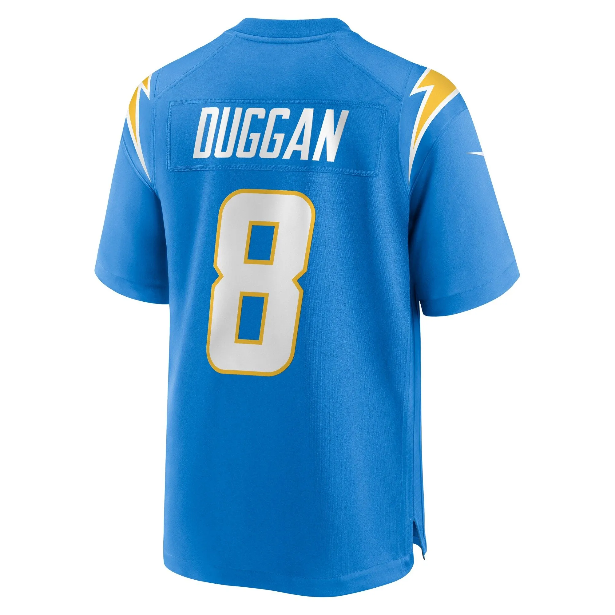 Max Duggan Los Angeles Chargers  Team Game Jersey - Powder Blue