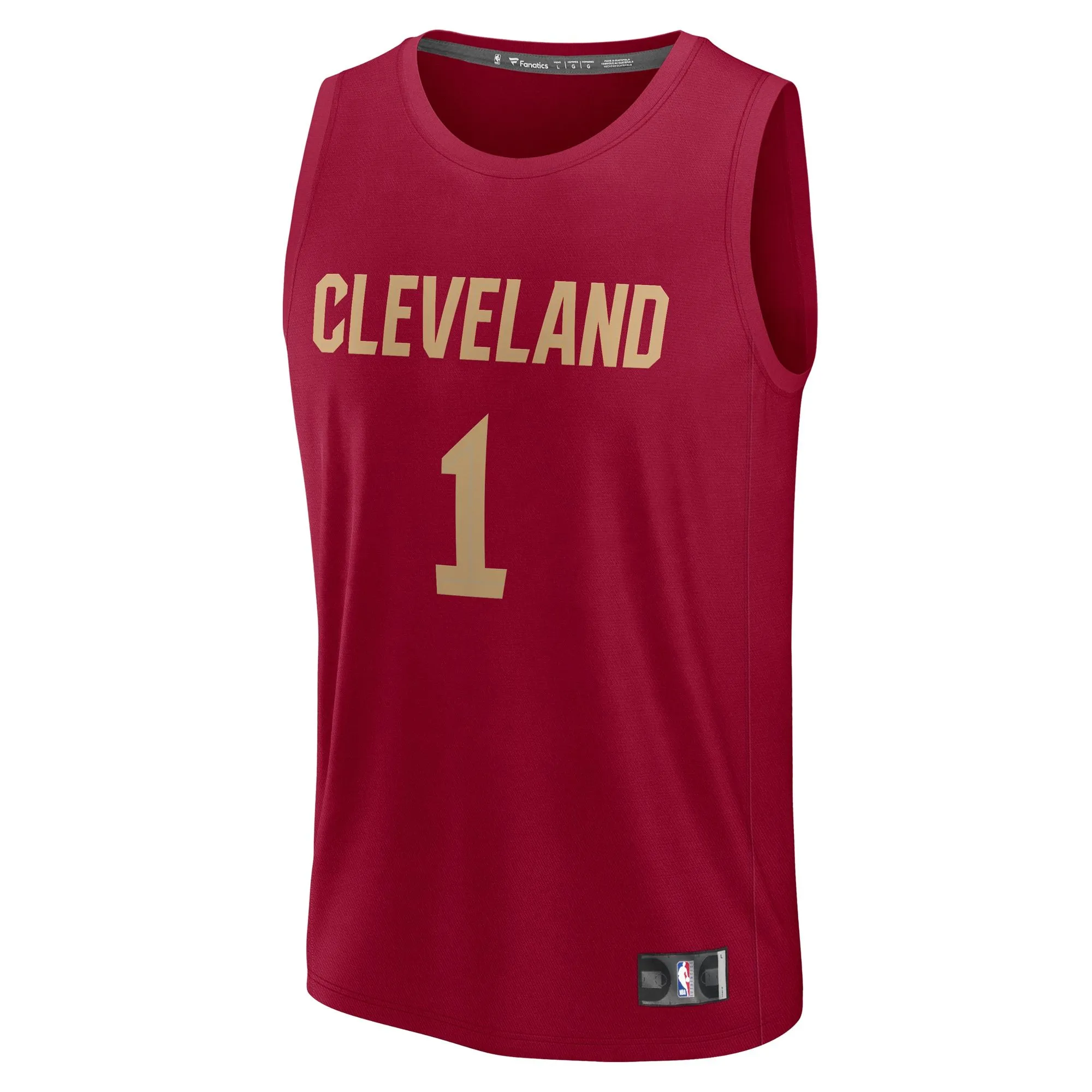 Max Strus Cleveland Cavaliers Fanatics Branded Fast Break Player Jersey - Icon Edition - Wine