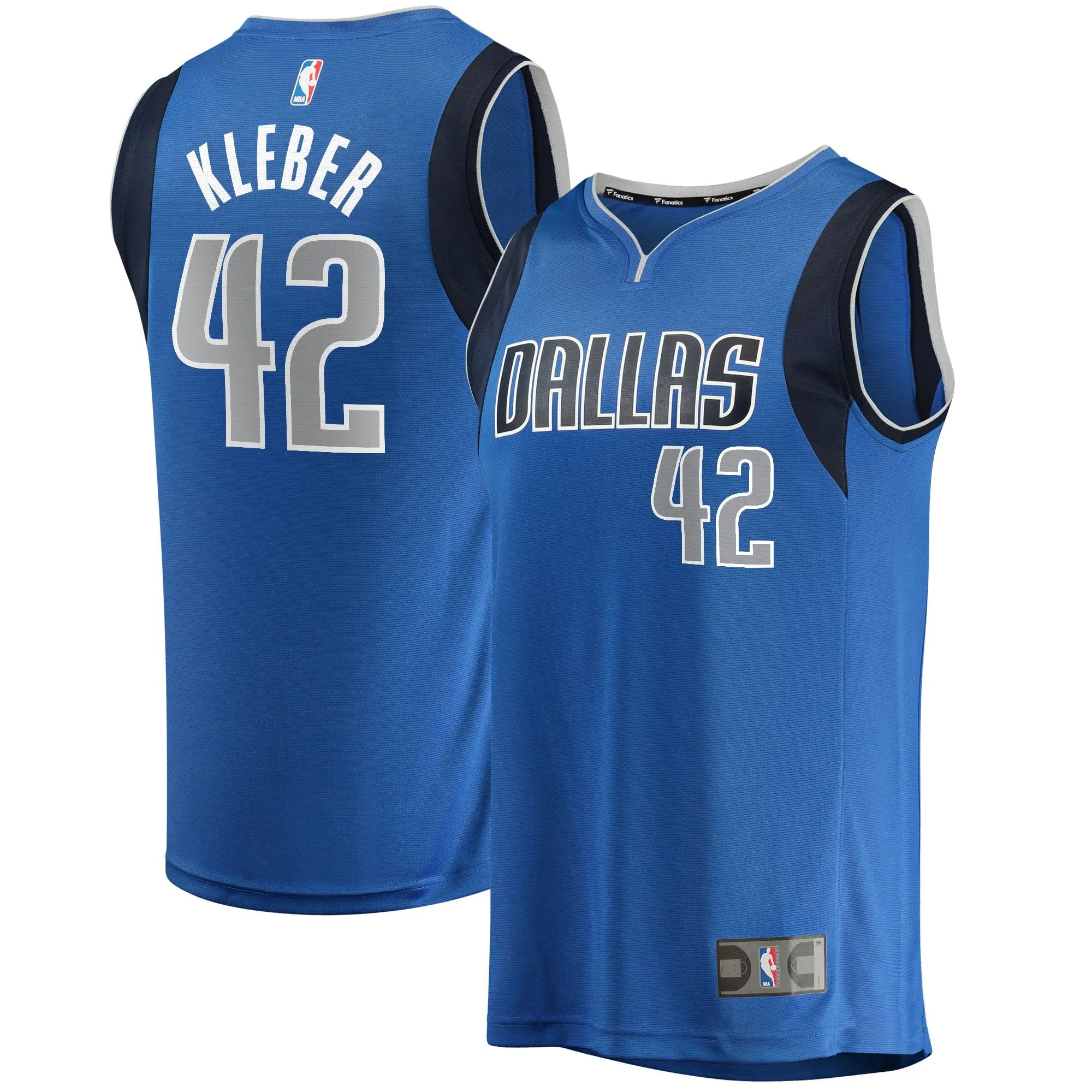 Maxi Kleber Dallas Mavericks Fanatics Branded Youth Fast Break Player Jersey - Icon Edition - Blue