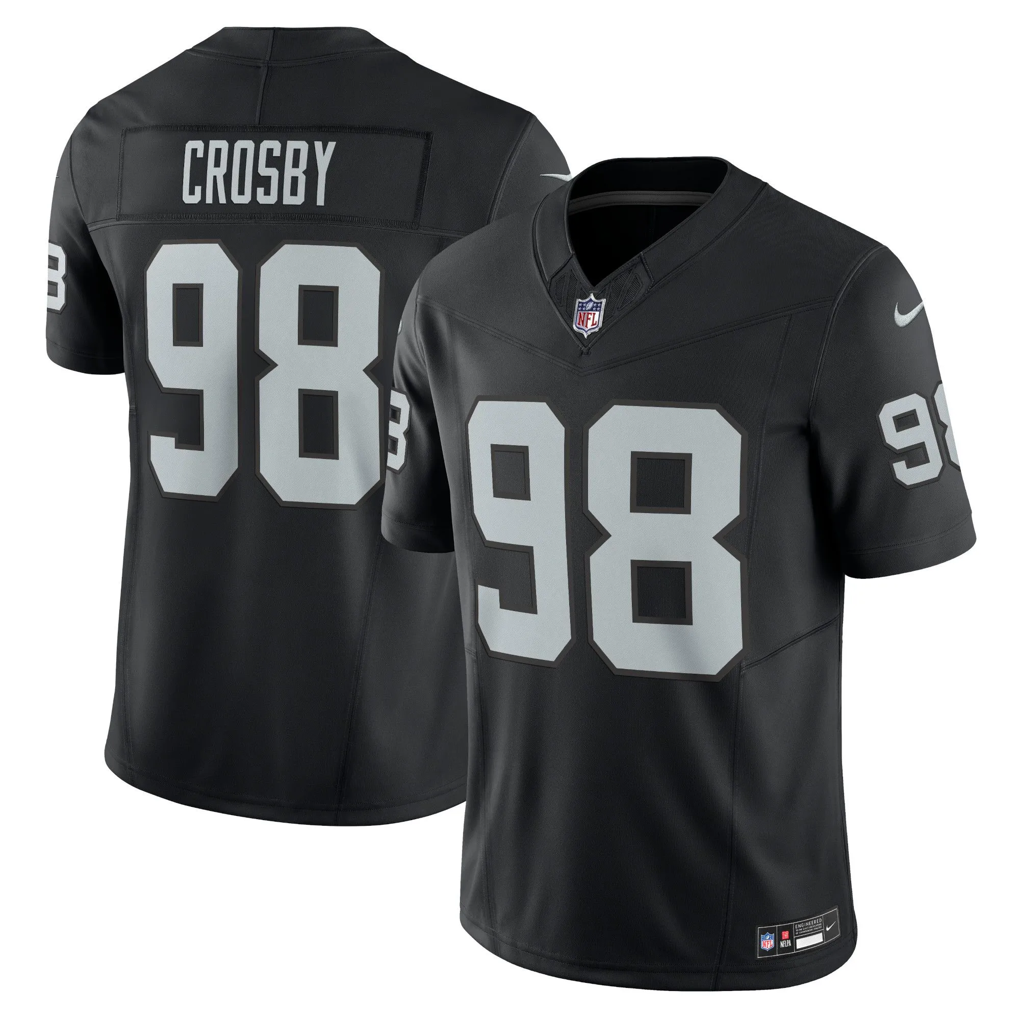 Maxx Crosby Las Vegas Raiders  Vapor F.U.S.E. Limited Jersey - Black