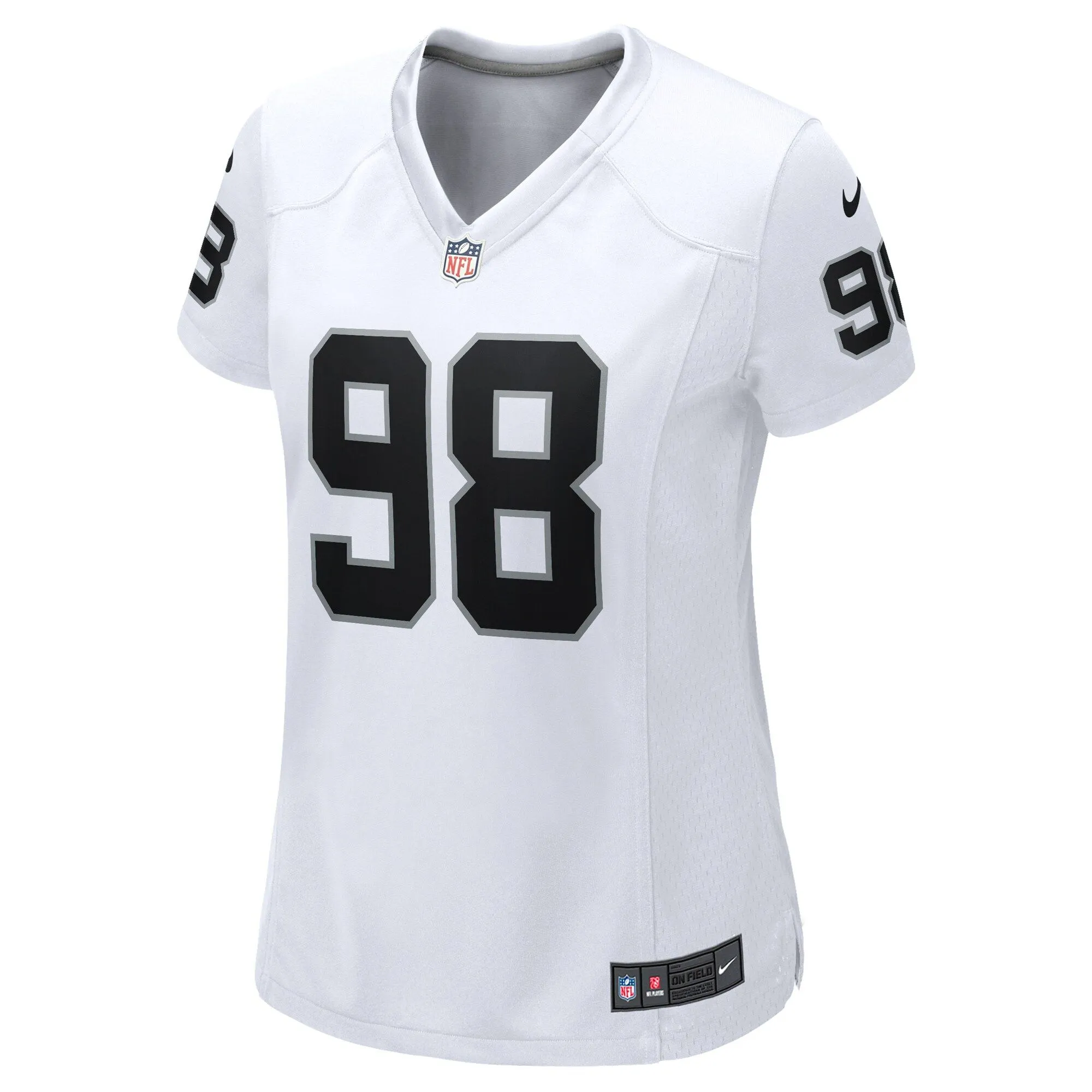 Maxx Crosby Las Vegas Raiders  Women's  Game Jersey -  White