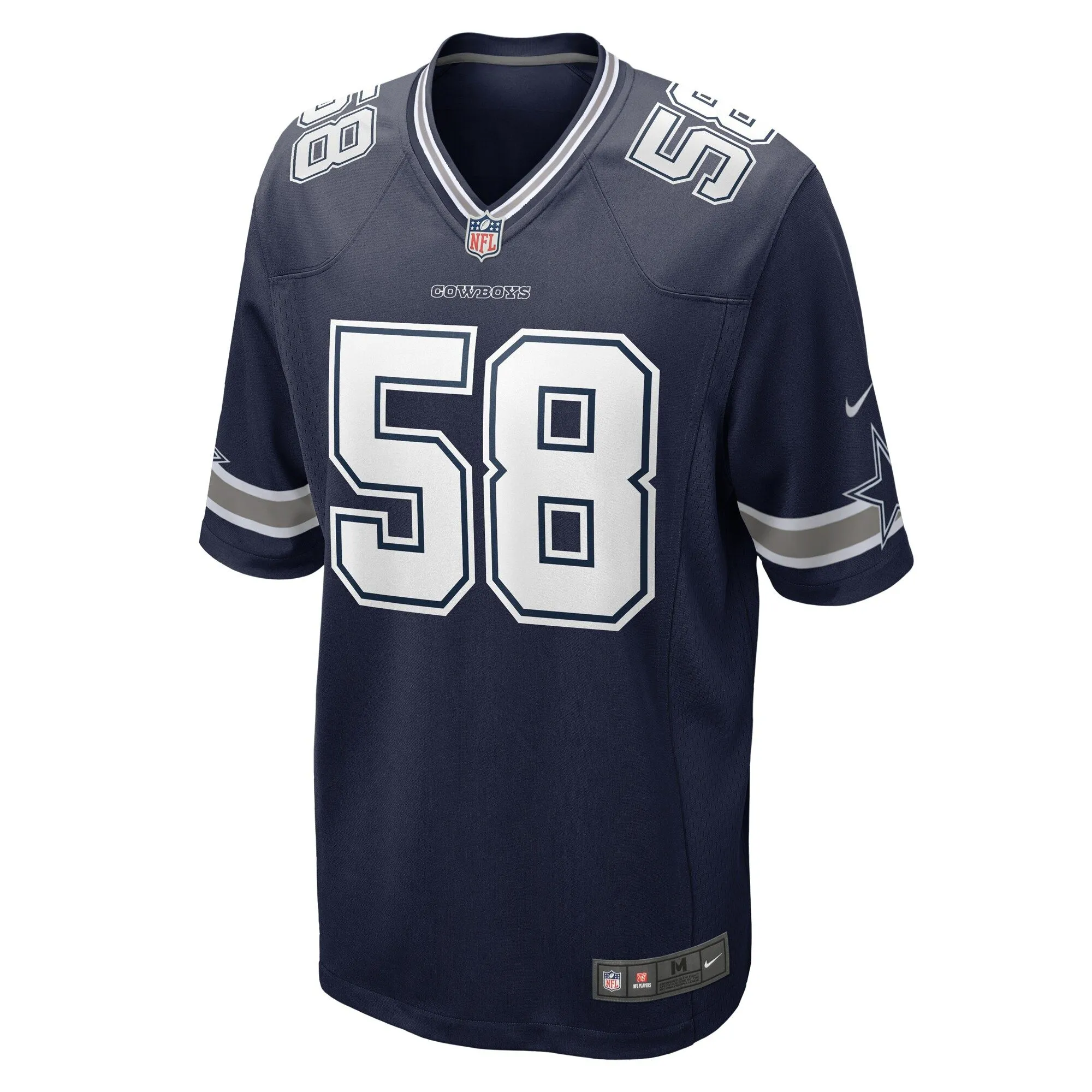 Mazi Smith Dallas Cowboys  2023 NFL Draft First Round Pick Game Jersey - Navy