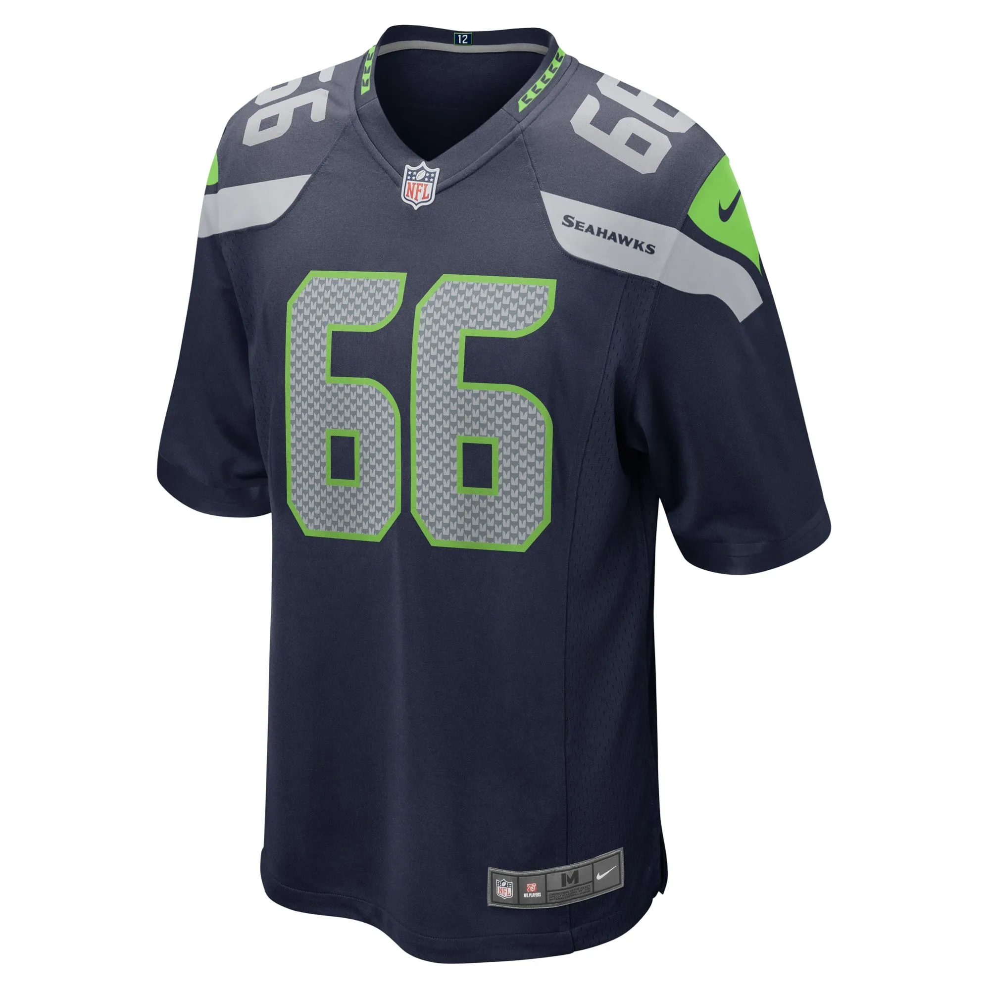 McClendon Curtis Seattle Seahawks  Team Game Jersey - College Navy