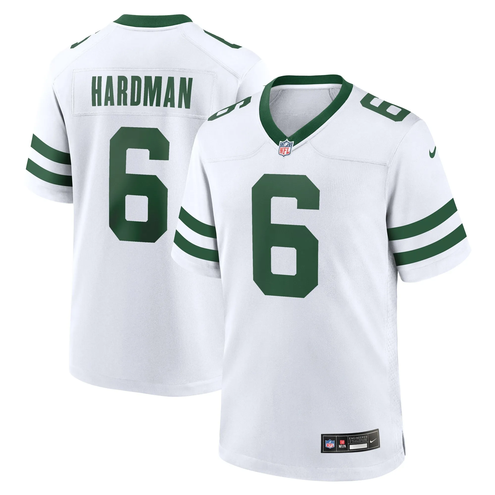 Mecole Hardman New York Jets  Legacy Player Game Jersey - White