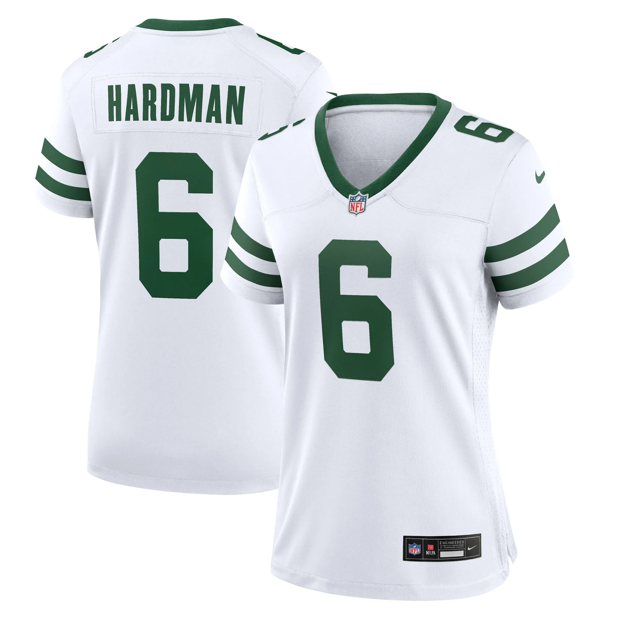 Mecole Hardman New York Jets  Women's Legacy Player Game Jersey - White