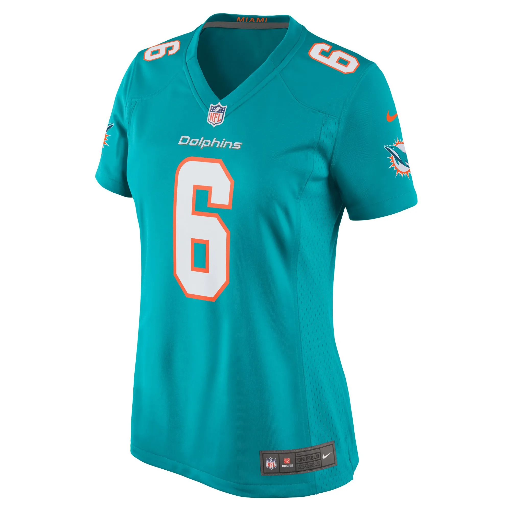 Melvin Ingram Miami Dolphins  Women's Home Game Player Jersey - Aqua