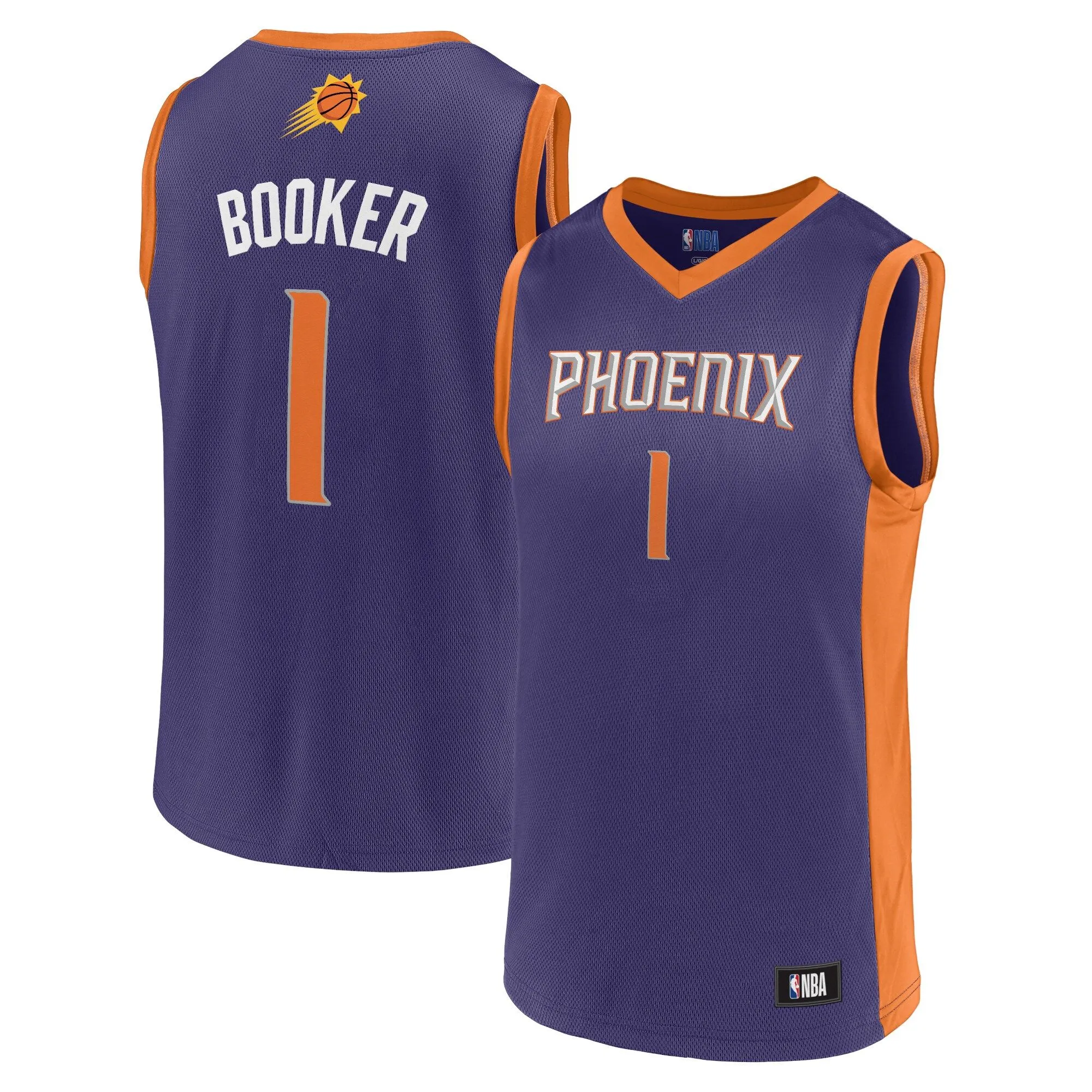 Men's Devin Booker Purple Phoenix Suns Player Jersey