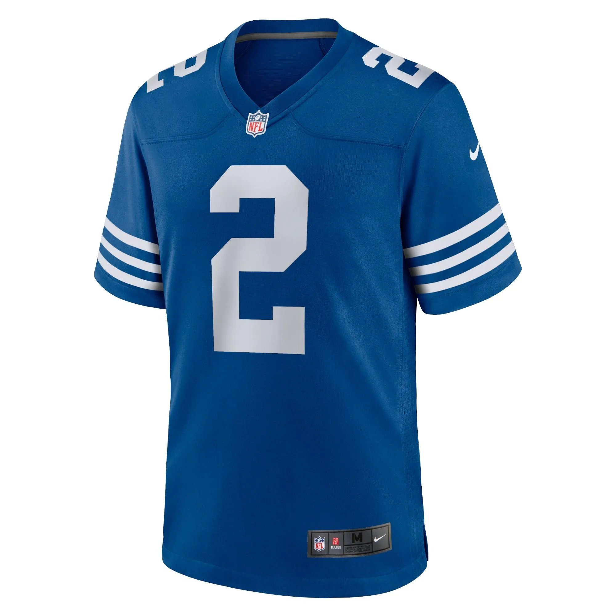 Men's  Carson Wentz Royal Indianapolis Colts Alternate Game Jersey