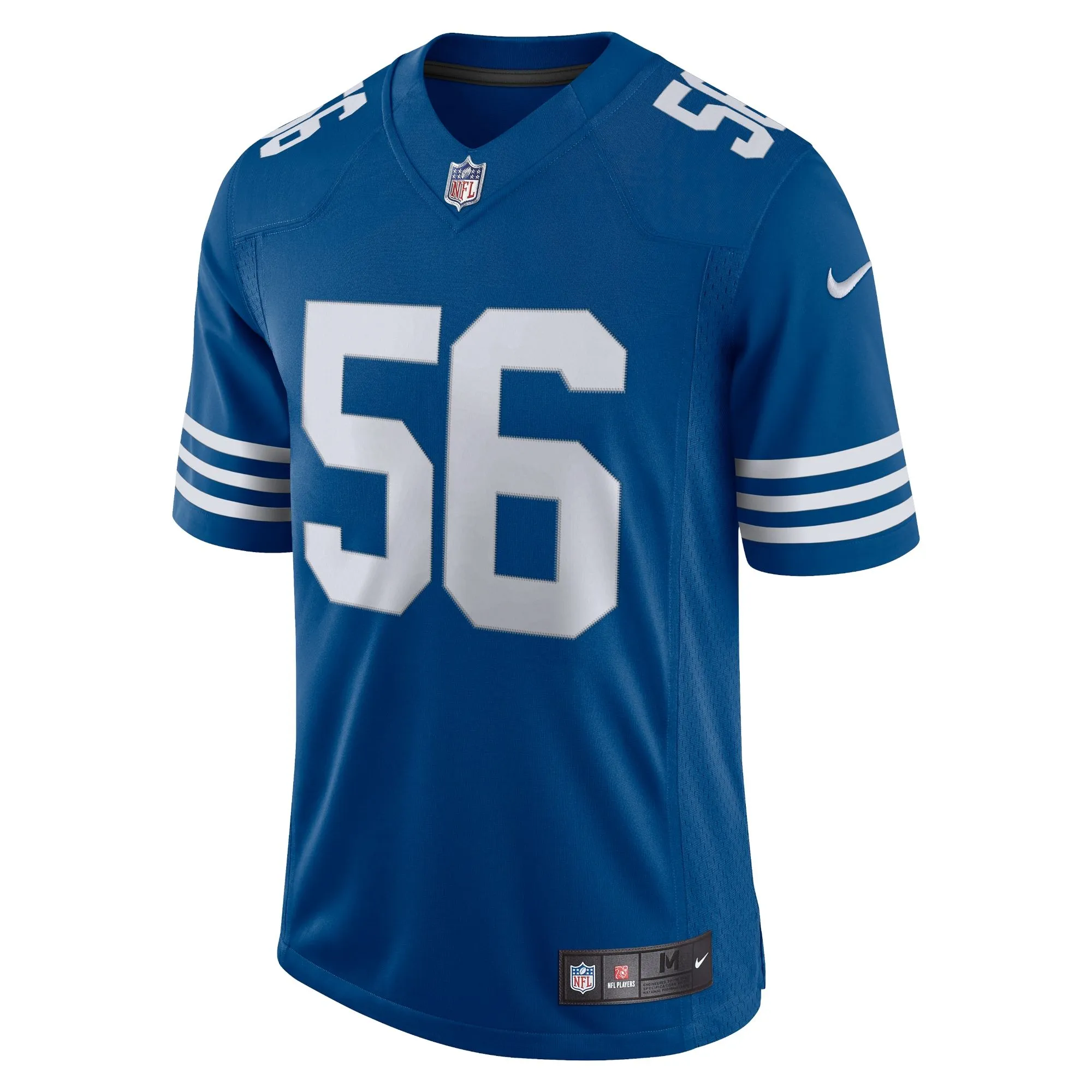 Men's  Quenton Nelson Royal Indianapolis Colts Alternate Vapor Limited Jersey